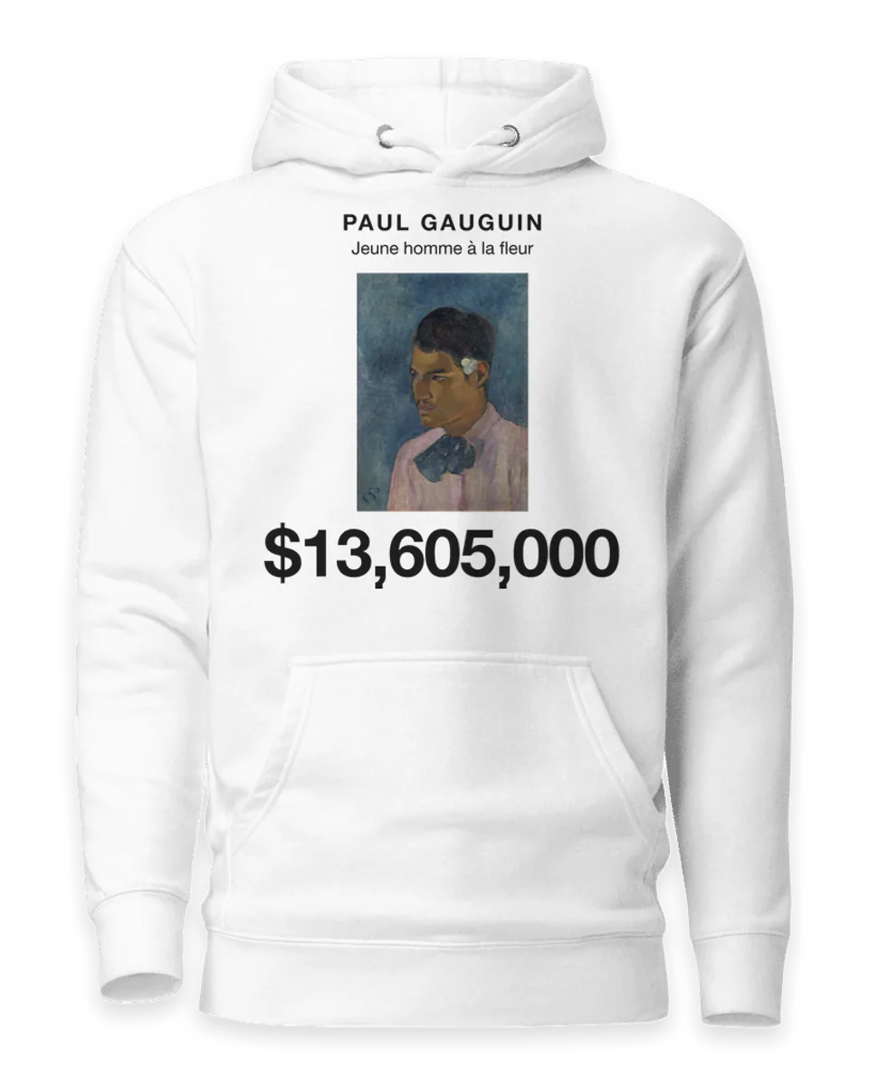 Hoodie: Jeune homme à la fleur by Paul Gauguin
