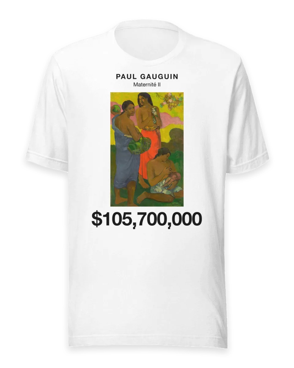 T-shirt: Maternité II by Paul Gauguin
