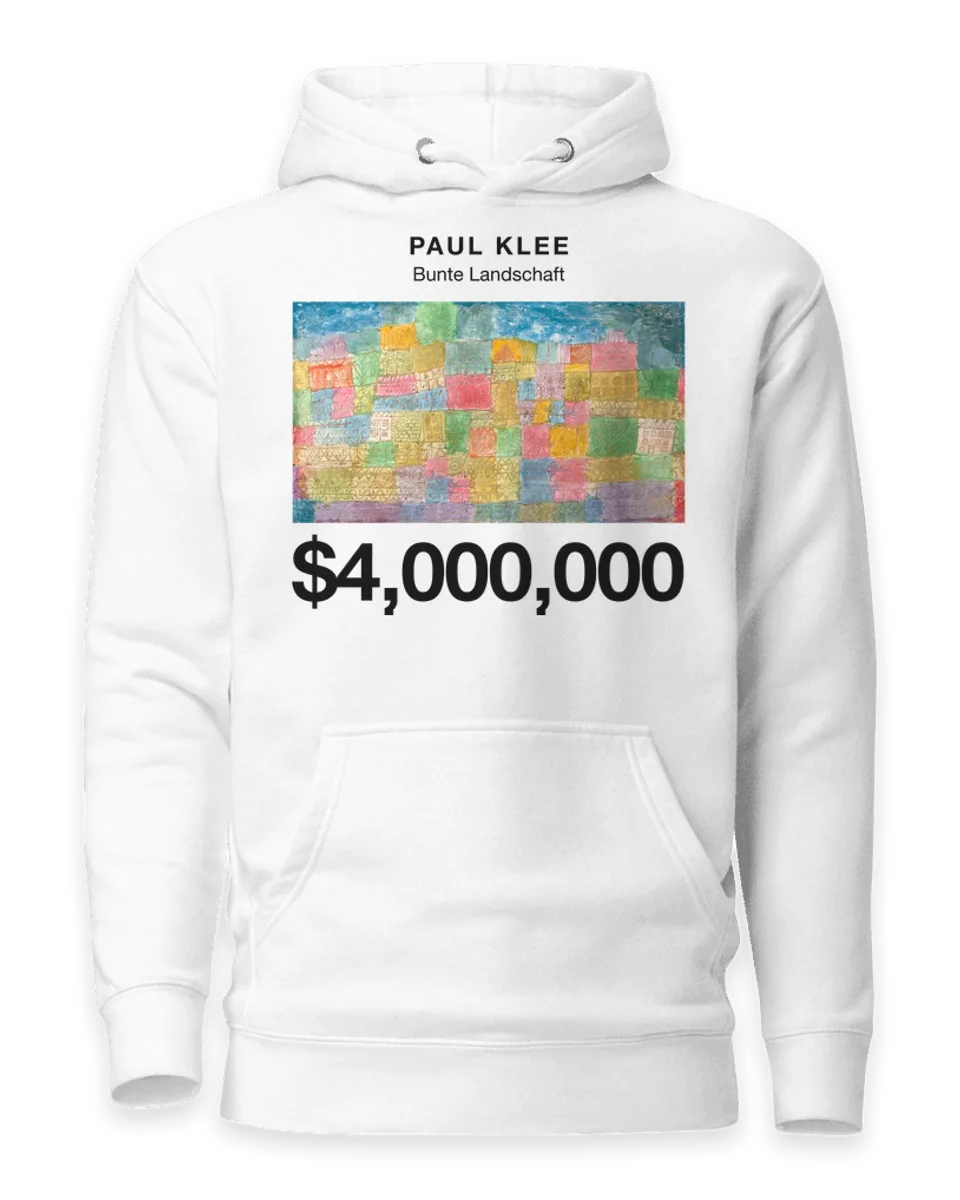 Hoodie: Bunte Landschaft by Paul Klee