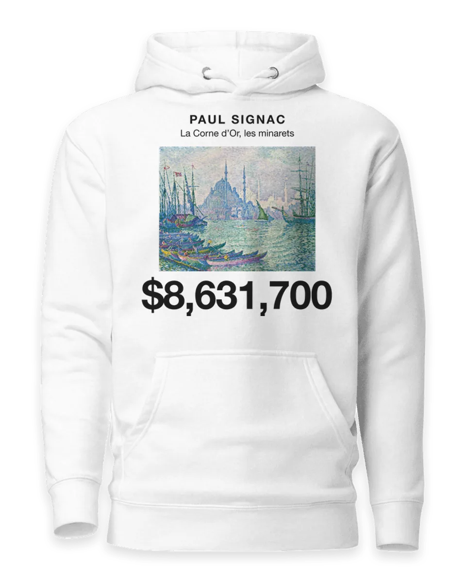Hoodie: La Corne d’Or, les minarets by Paul Signac
