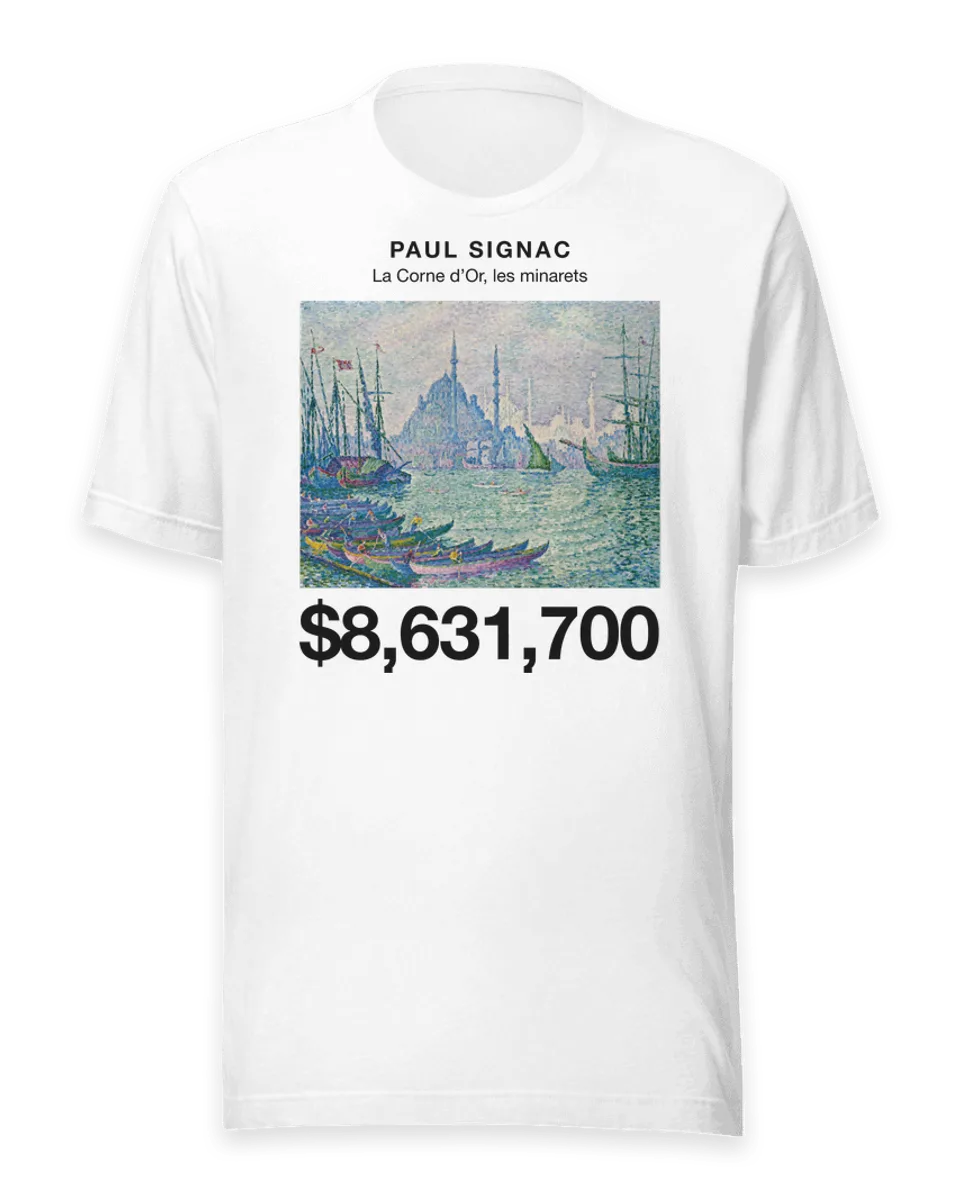 T-shirt: La Corne d’Or, les minarets by Paul Signac
