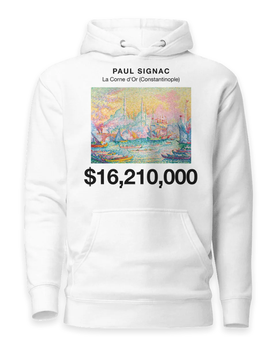 Hoodie: La Corne d'Or (Constantinople) by Paul Signac