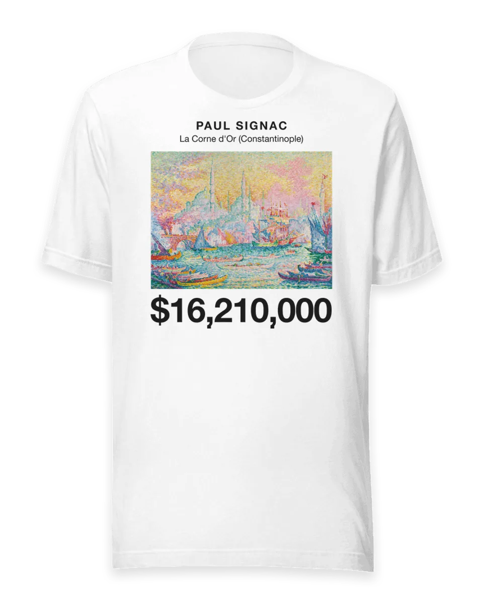 T-shirt: La Corne d'Or (Constantinople) by Paul Signac