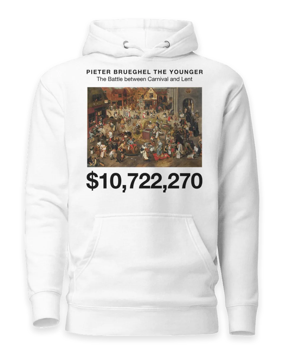 Hoodie: The Battle between Carnival and Lent by Pieter Brueghel the Younger