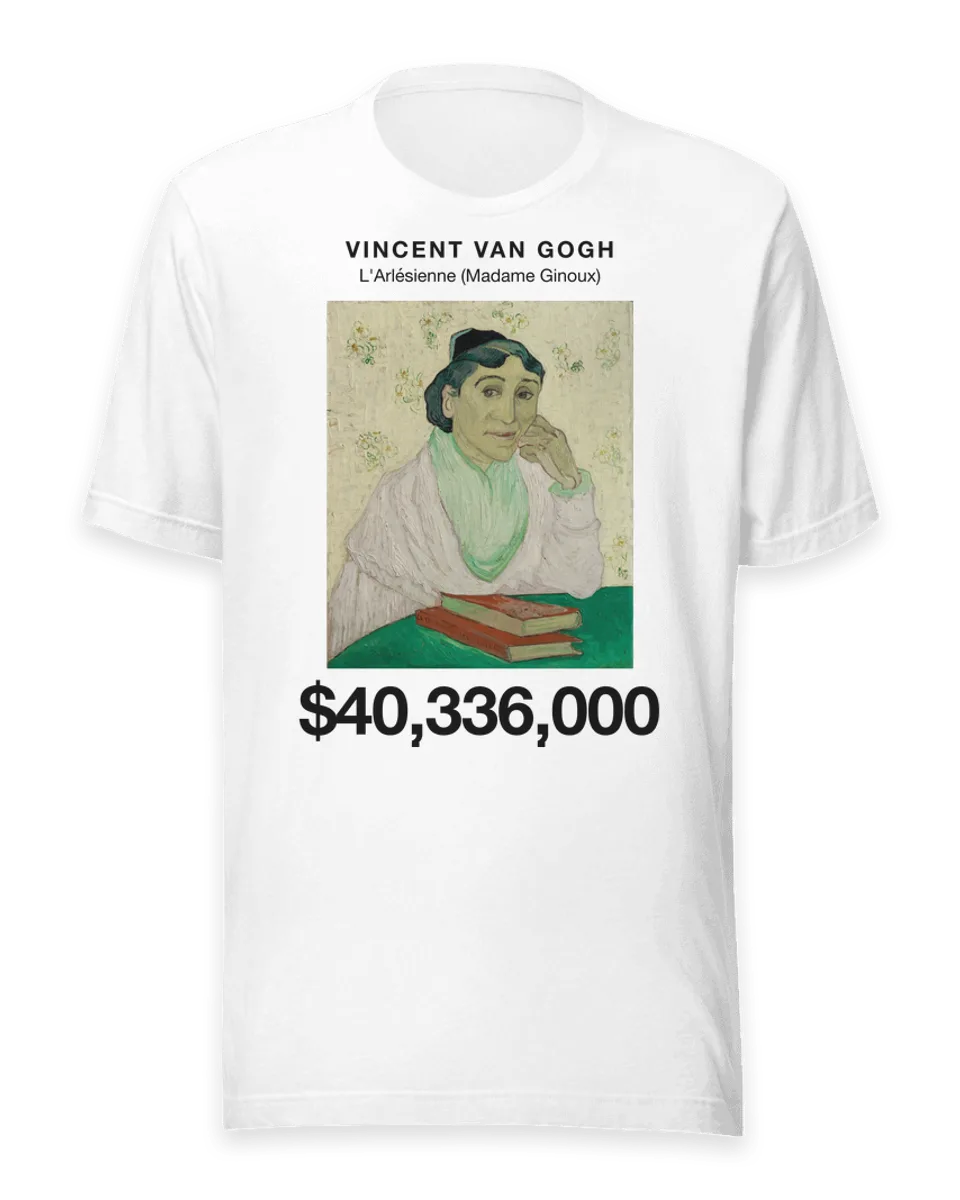 T-shirt: L'Arlésienne (Madame Ginoux) by Vincent van Gogh
