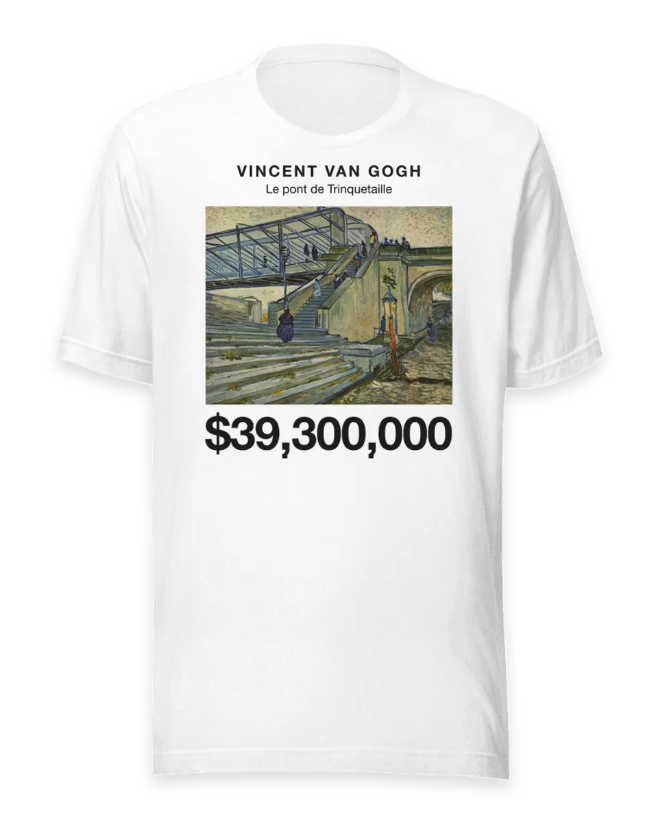 T-shirt: Le pont de Trinquetaille by Vincent van Gogh