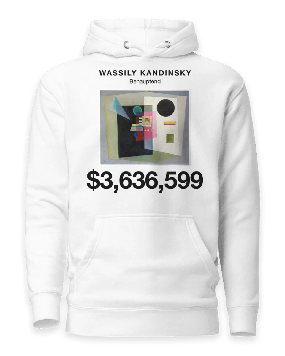 Hoodie: Behauptend by Wassily Kandinsky
