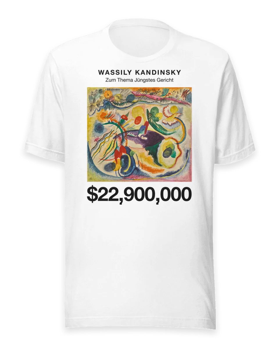 T-shirt: Zum Thema Jüngstes Gericht by Wassily Kandinsky