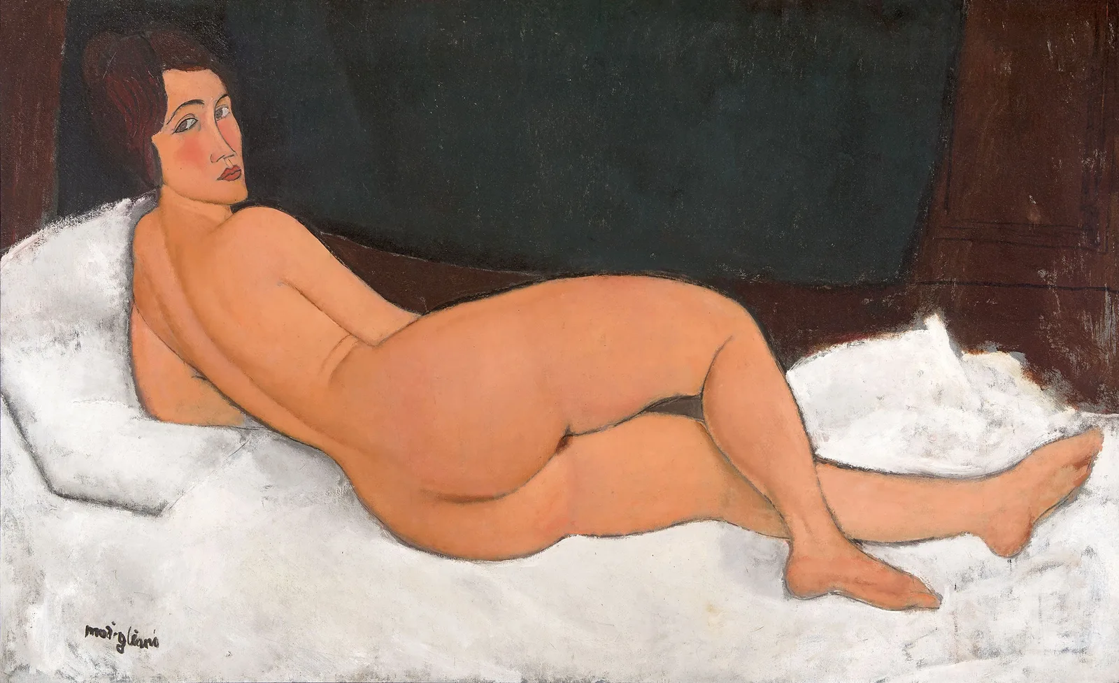 Nu couché (sur le côté gauche), Amedeo Modigliani
