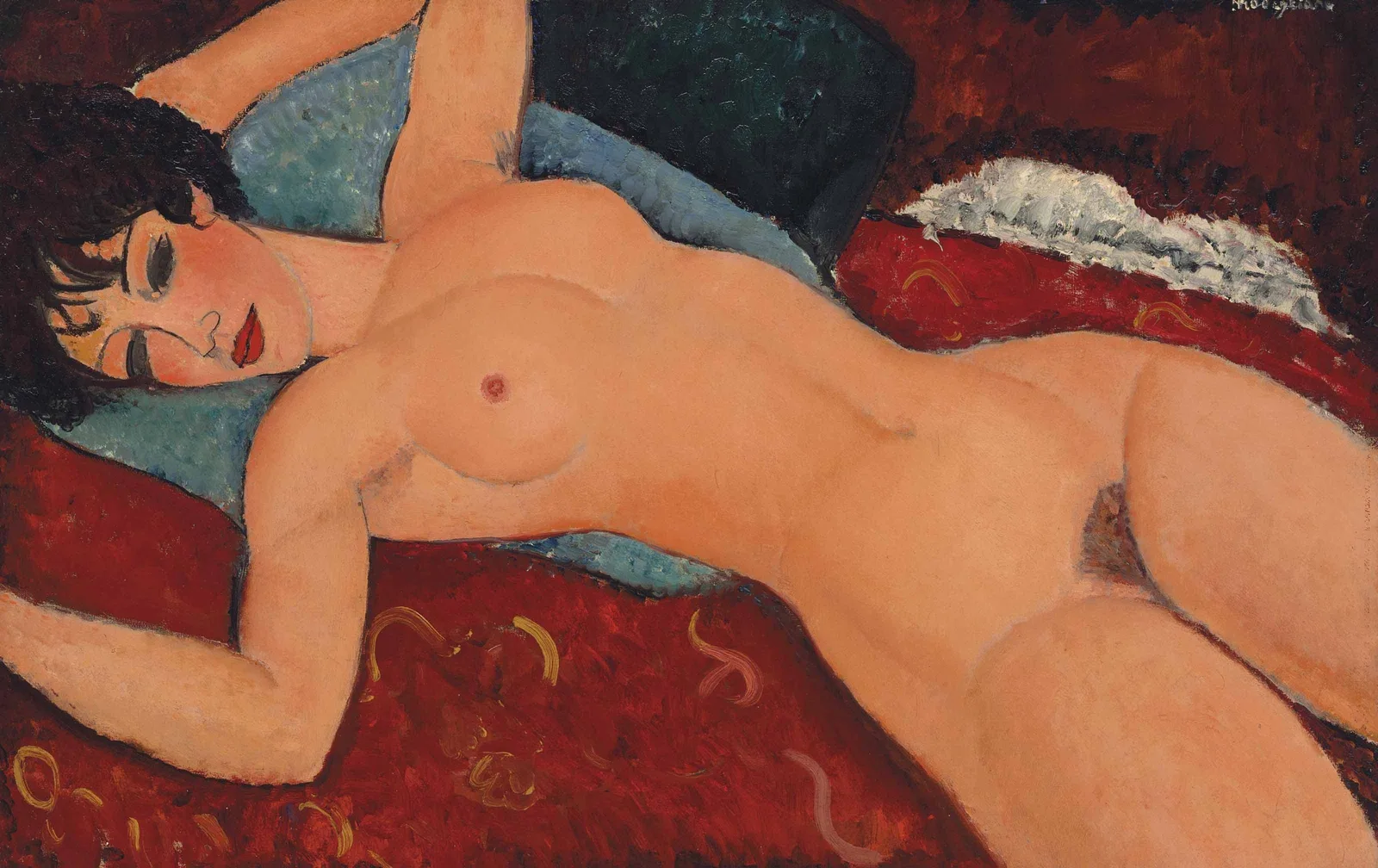 Nu couché, Amedeo Modigliani