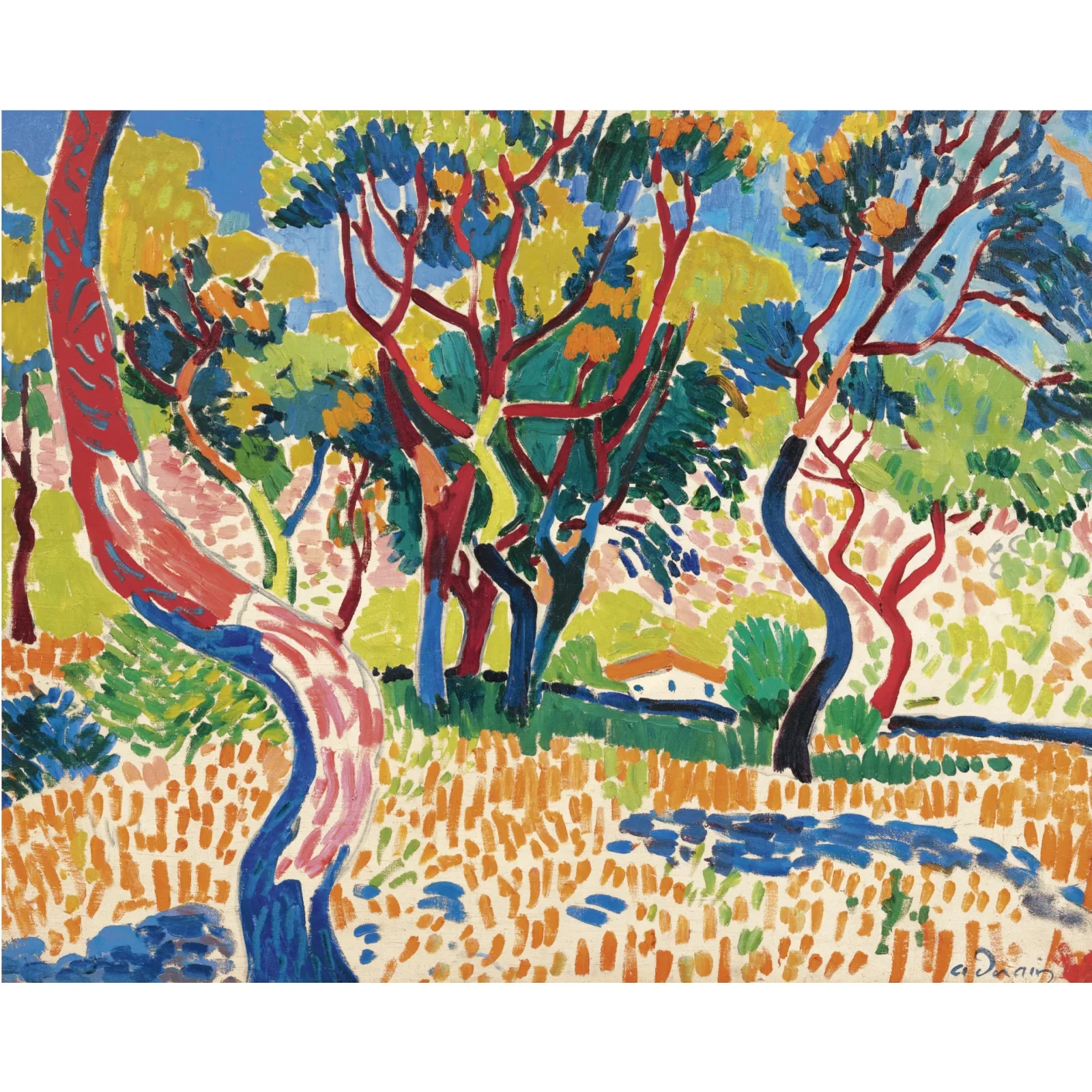 Arbres à Collioure, André Derain