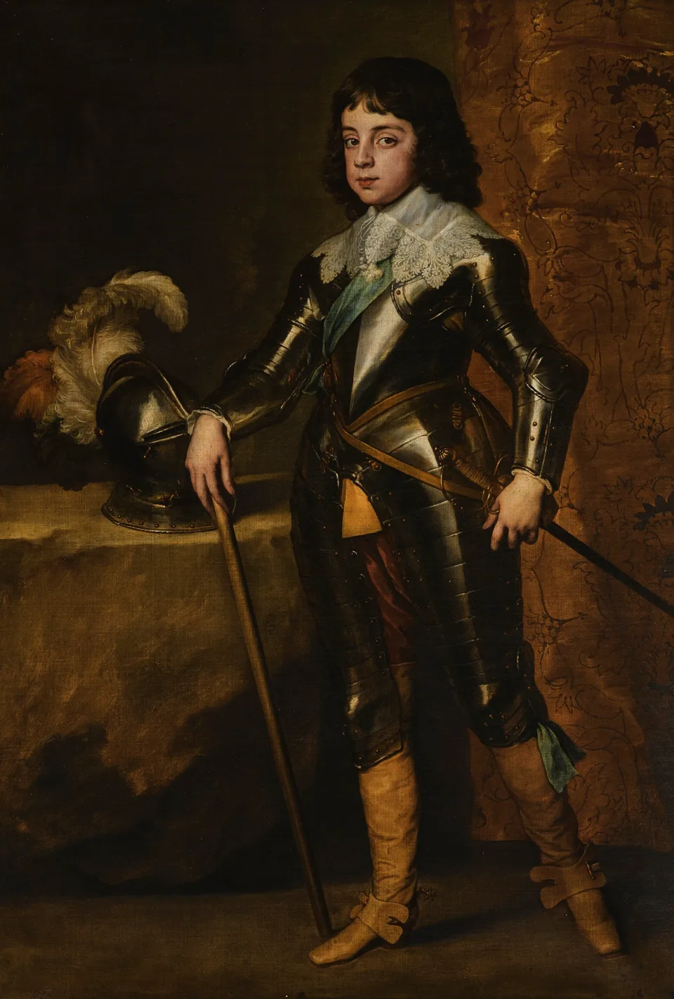 Portrait of Charles II (1630-1685) when Prince of Wales, Anthony van Dyck