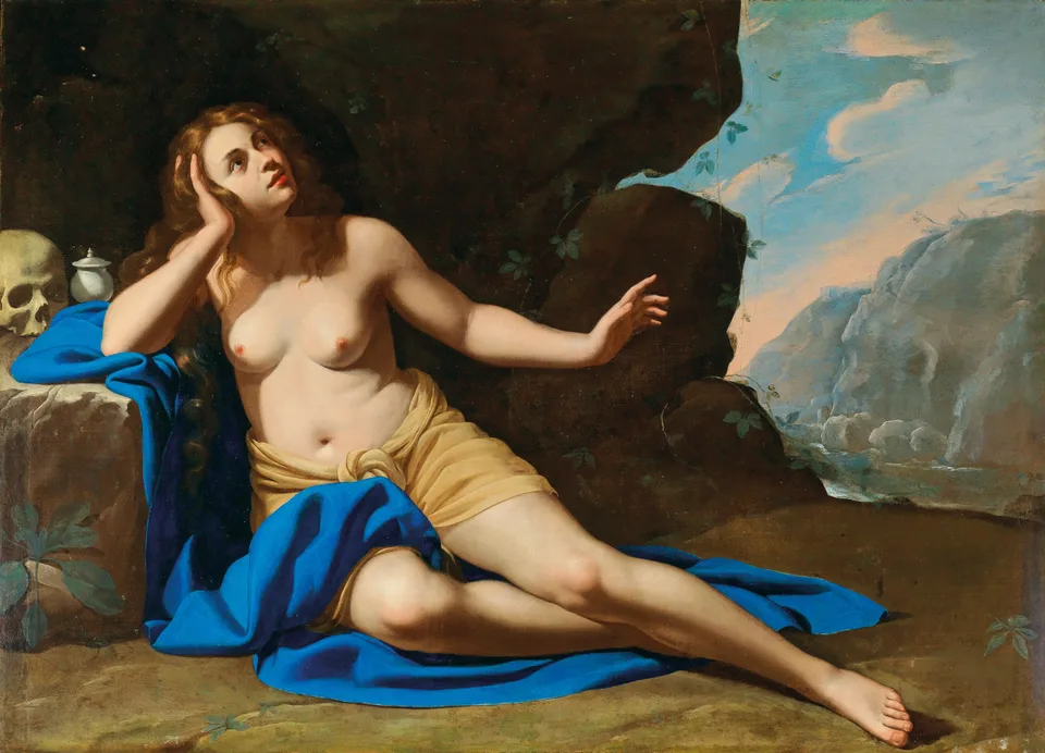 Mary Magdalene in Ecstasy, Artemisia Gentileschi
