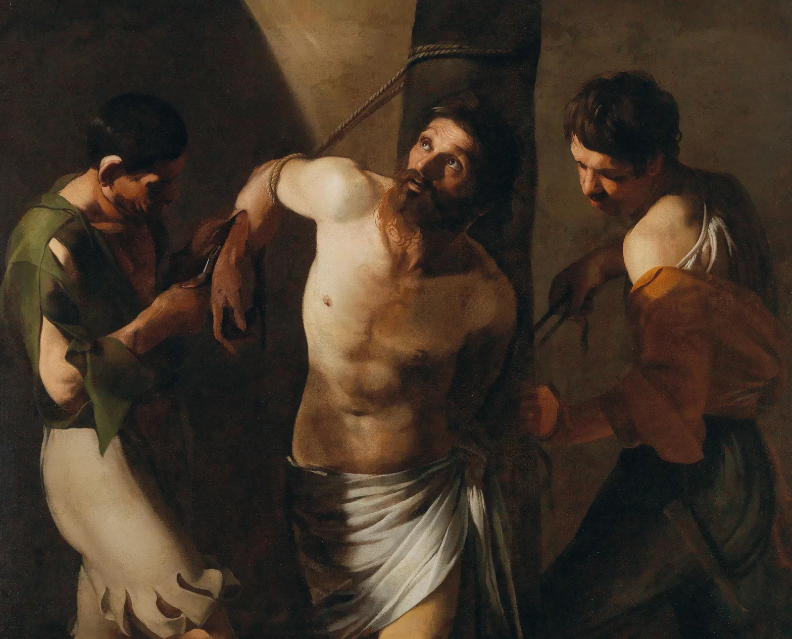 The Martyrdom of Saint Bartholomew, Bartolomeo Manfredi