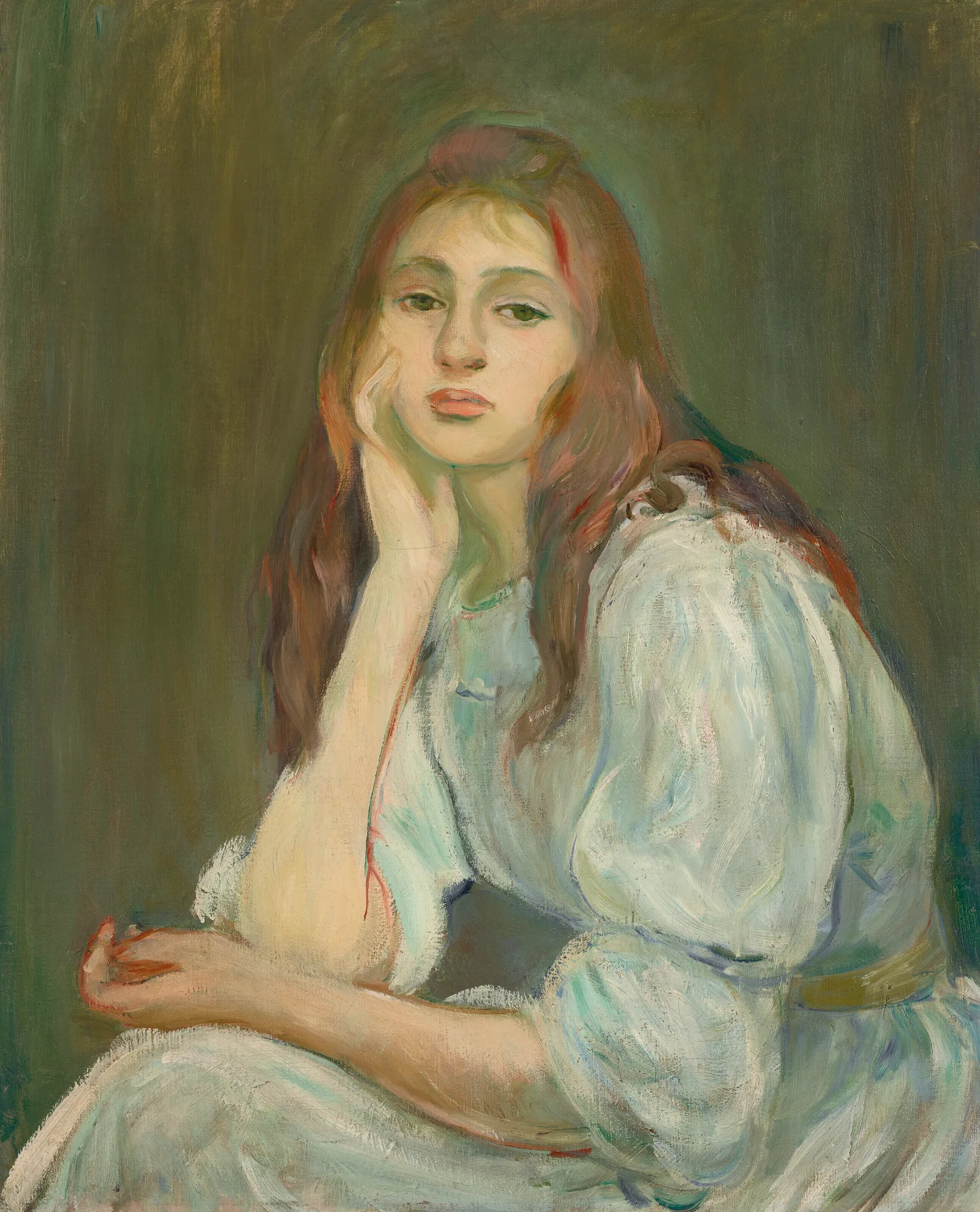 Julie rêveuse, Berthe Morisot