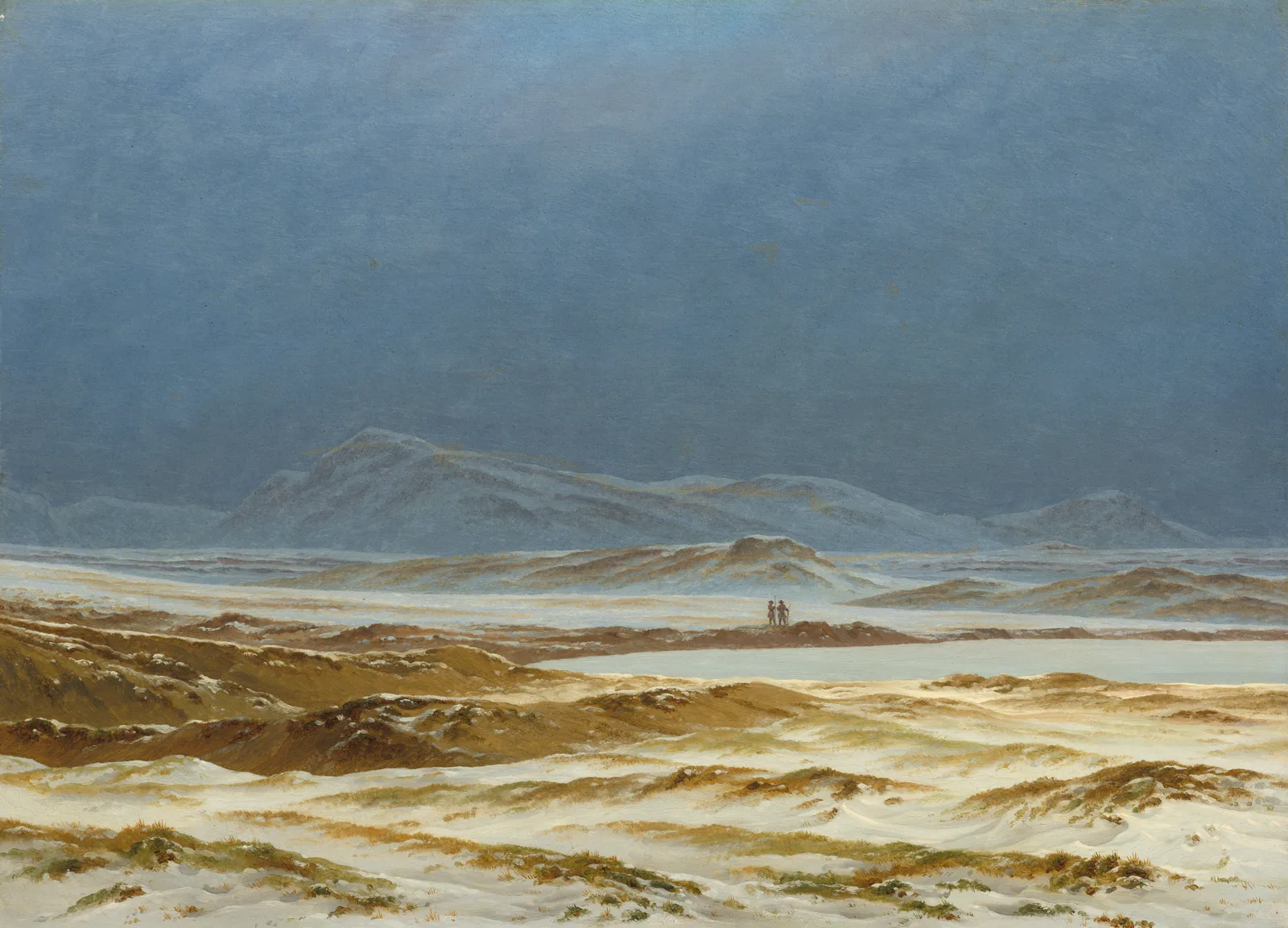 Eine nordische Landschaft, Frühling, Caspar David Friedrich