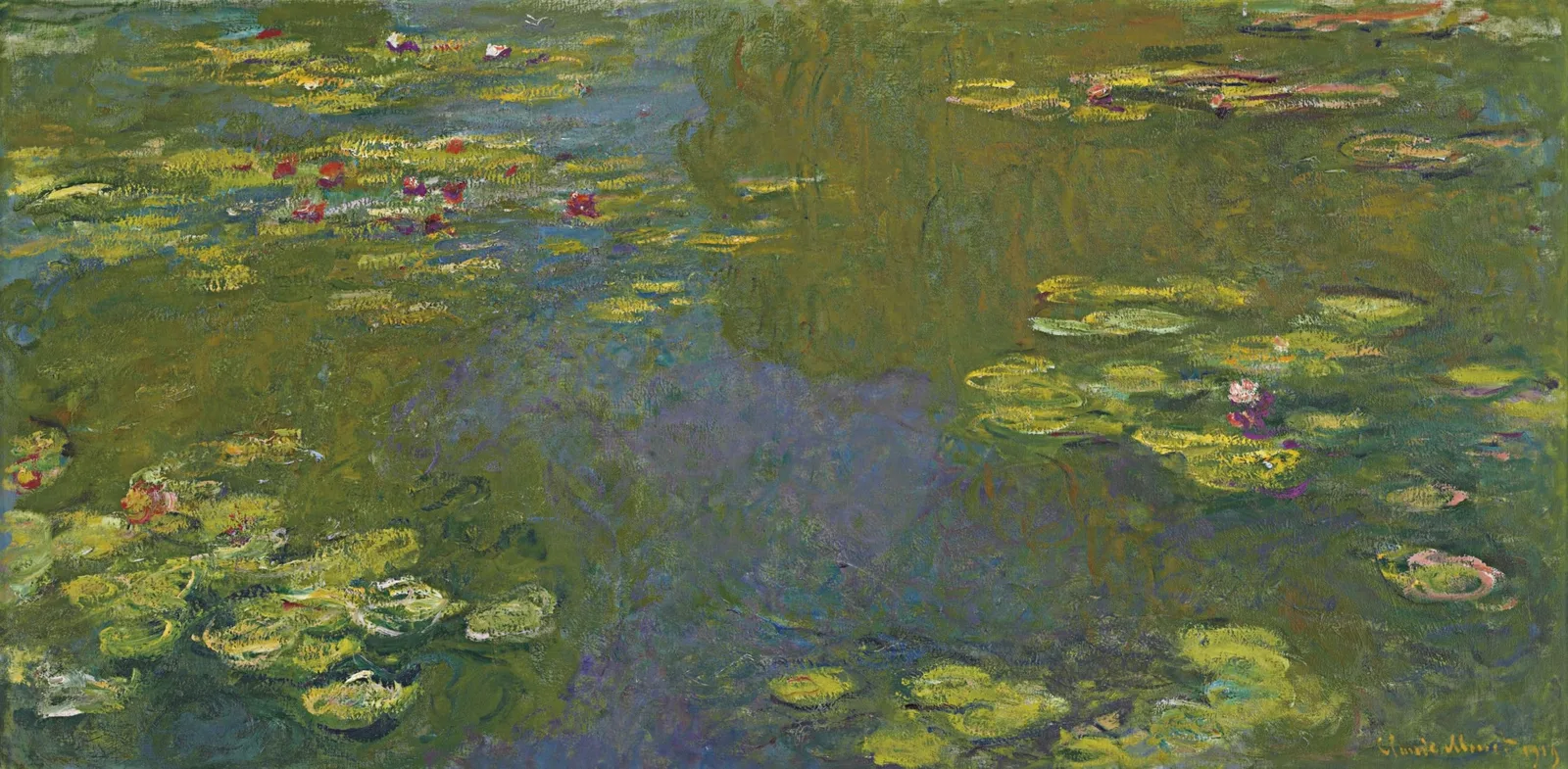 Le Bassin aux Nymphéas, Claude Monet