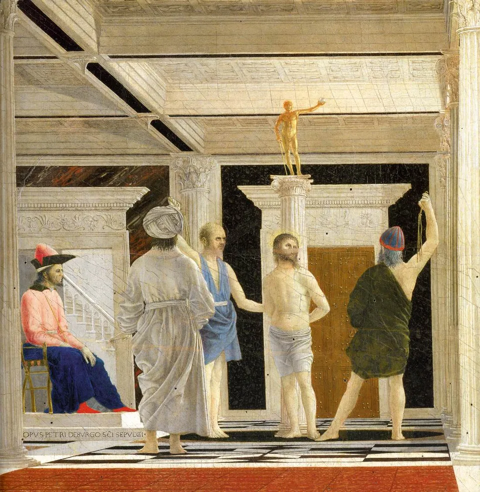The Flagellation of Christ, Piero della Francesca