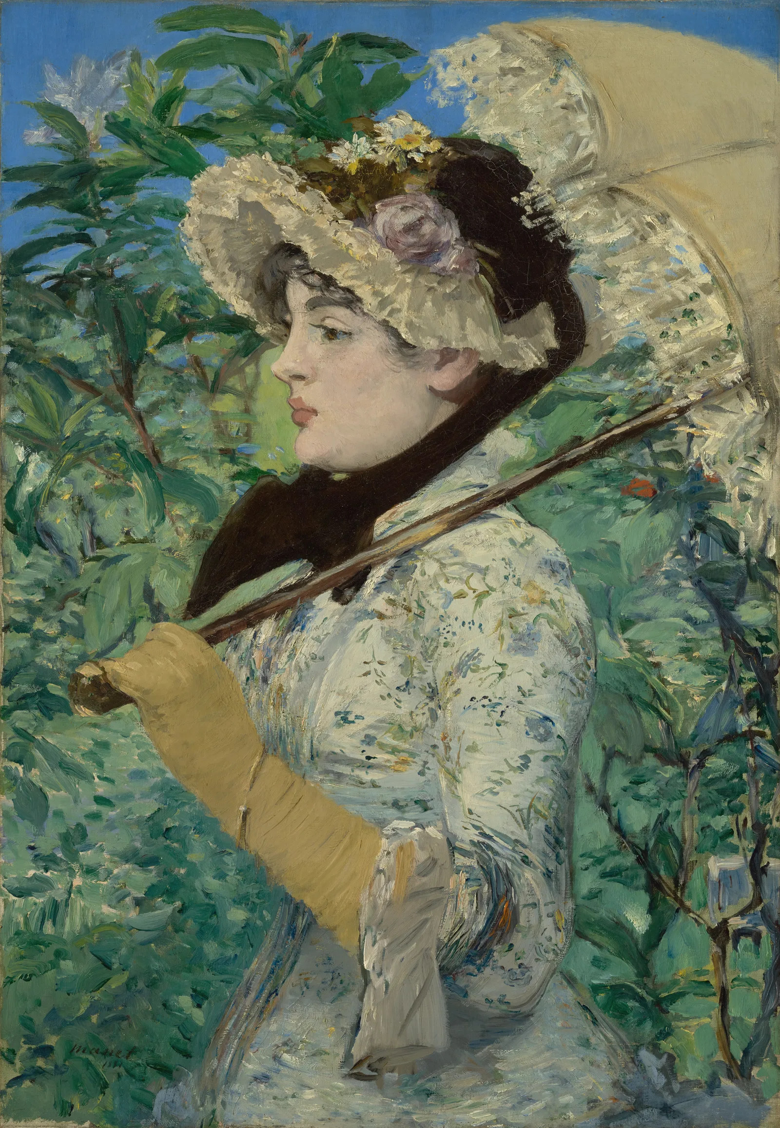 Spring, Édouard Manet