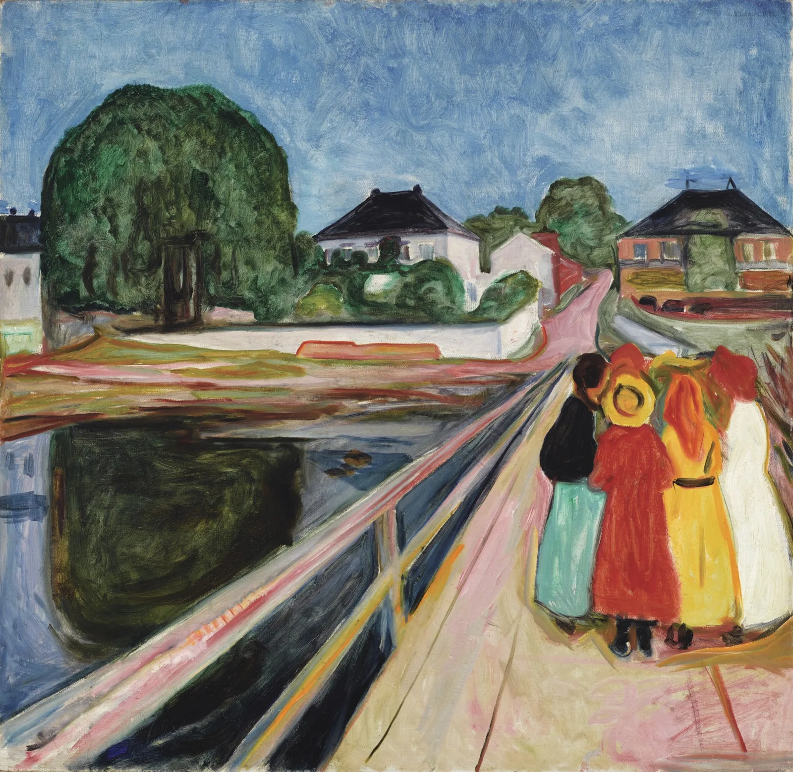 Girls on the Bridge, Edvard Munch