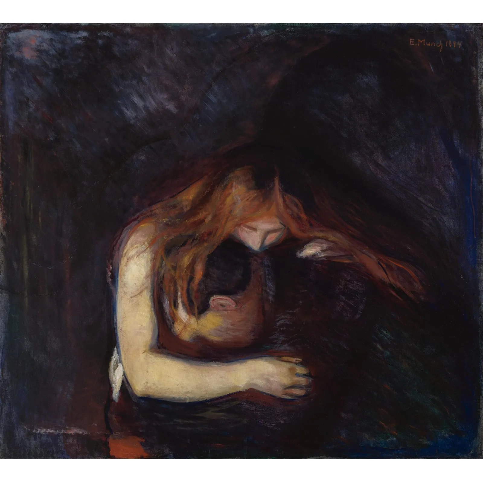 Vampire, Edvard Munch
