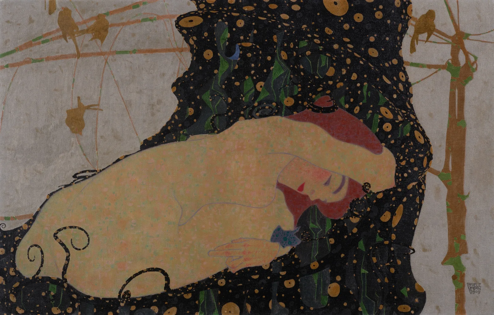 Danaë, Egon Schiele