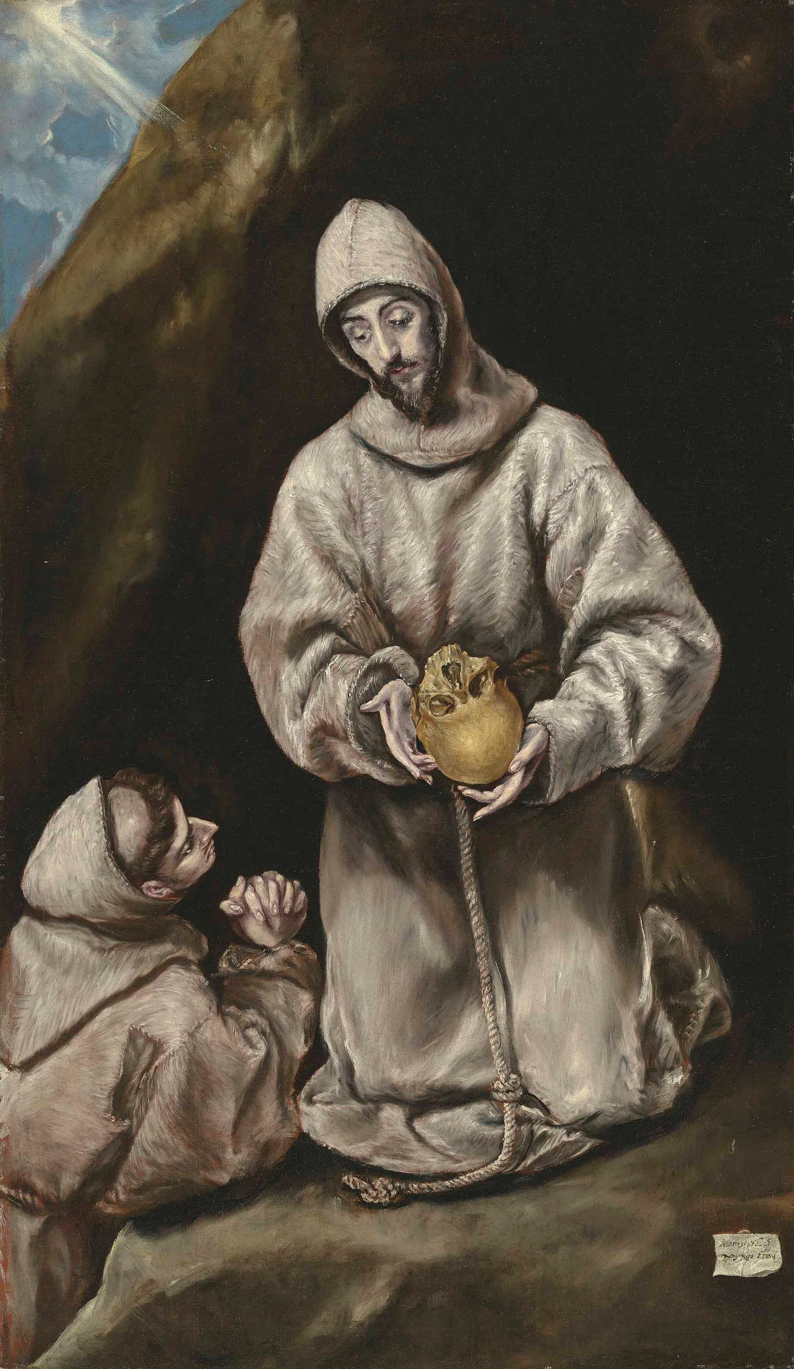 Saint Francis and Brother Leo in Meditation, El Greco