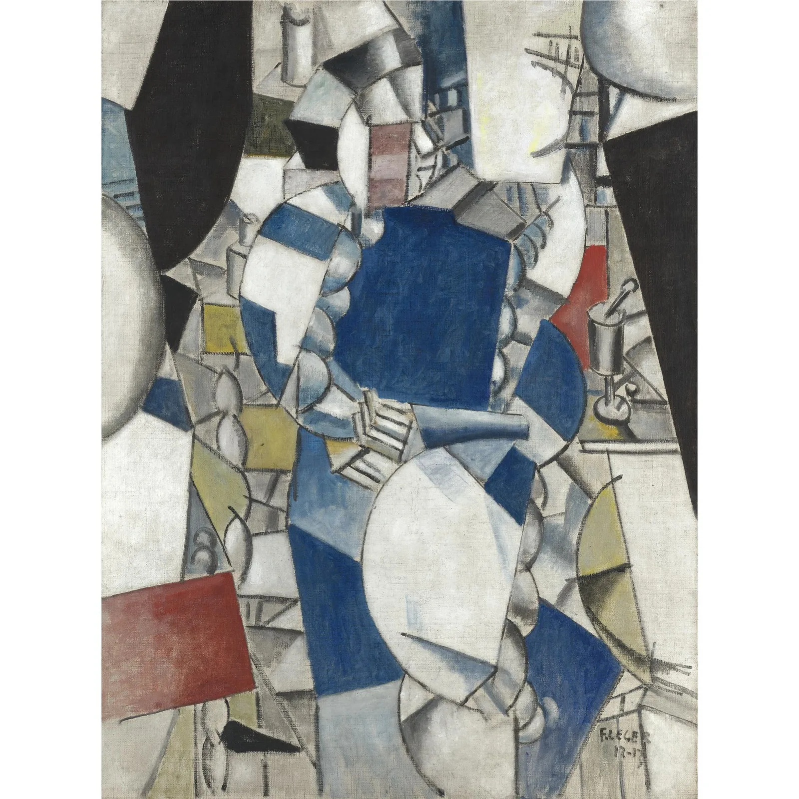 La femme en bleu, Fernand Léger