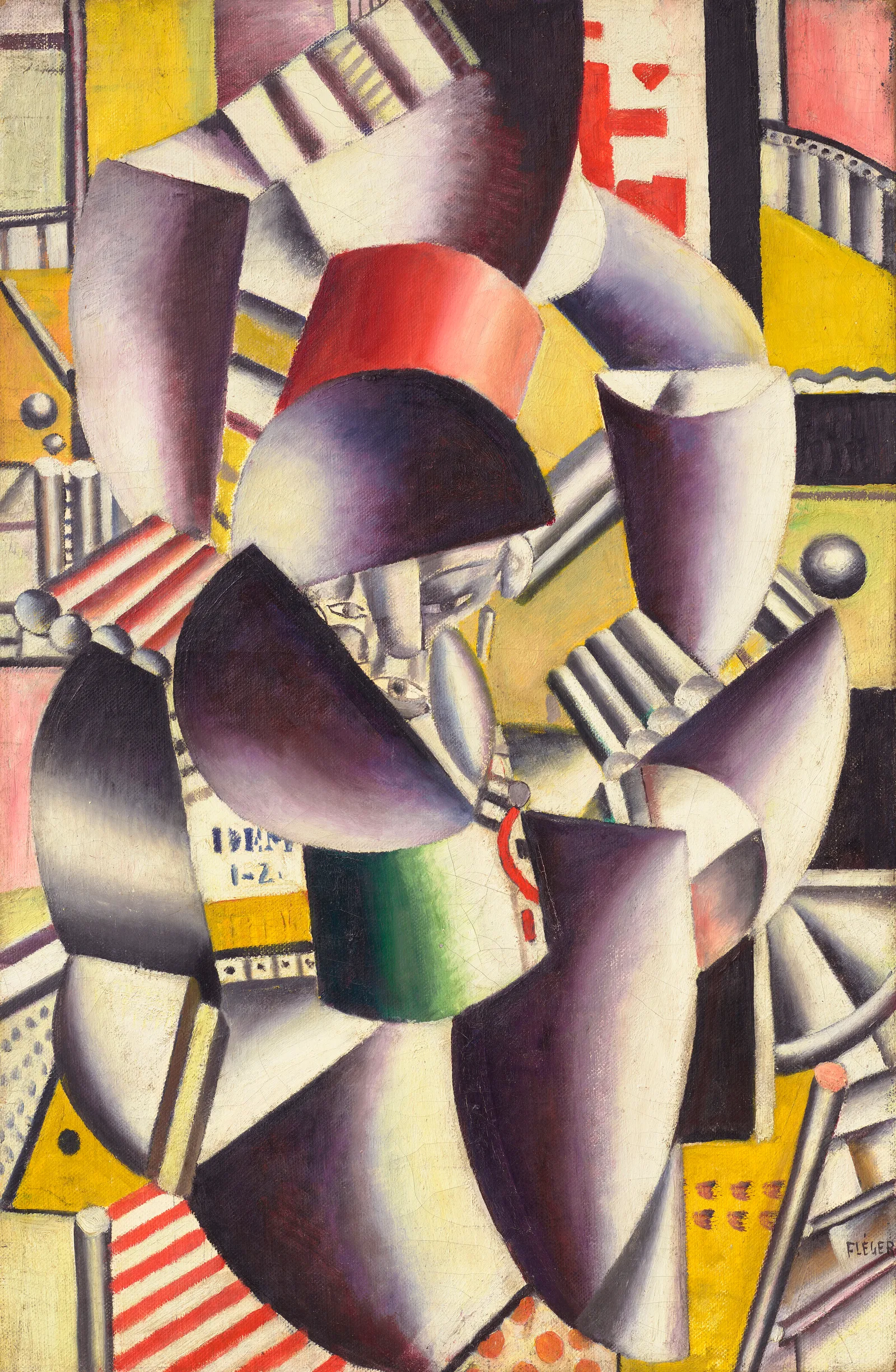 Les deux acrobates, Fernand Léger
