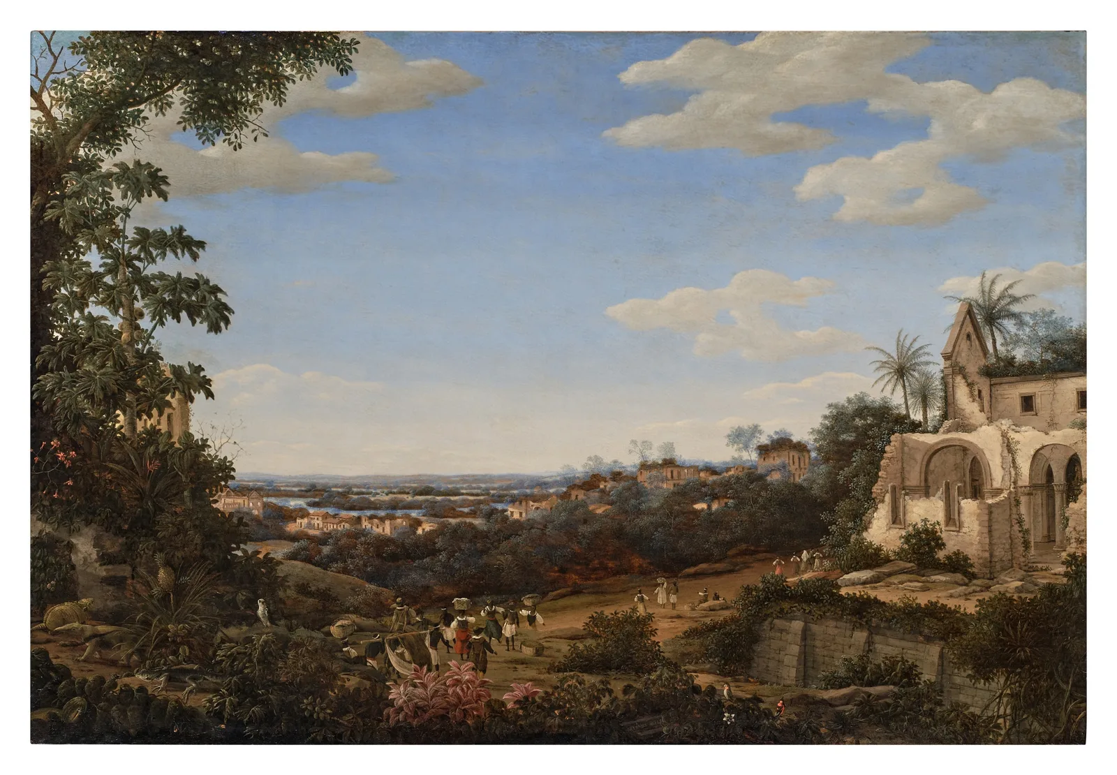 View of Olinda, Brazil, with the Ruins of the Jesuit Church, Frans Post