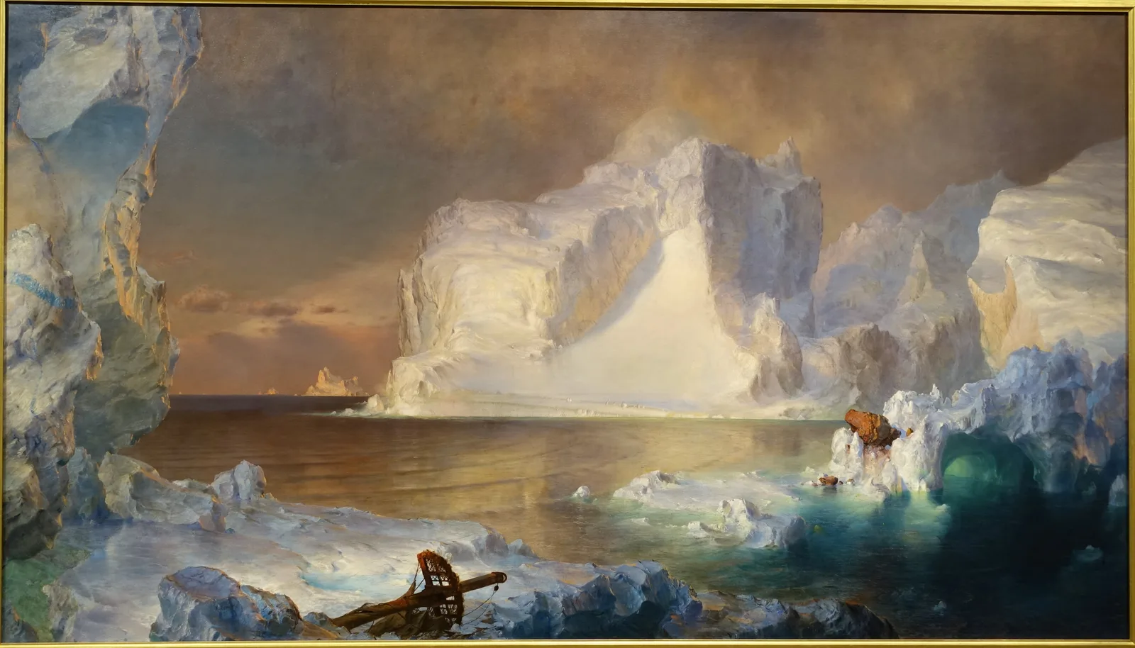 The Icebergs, Frederic Edwin Church