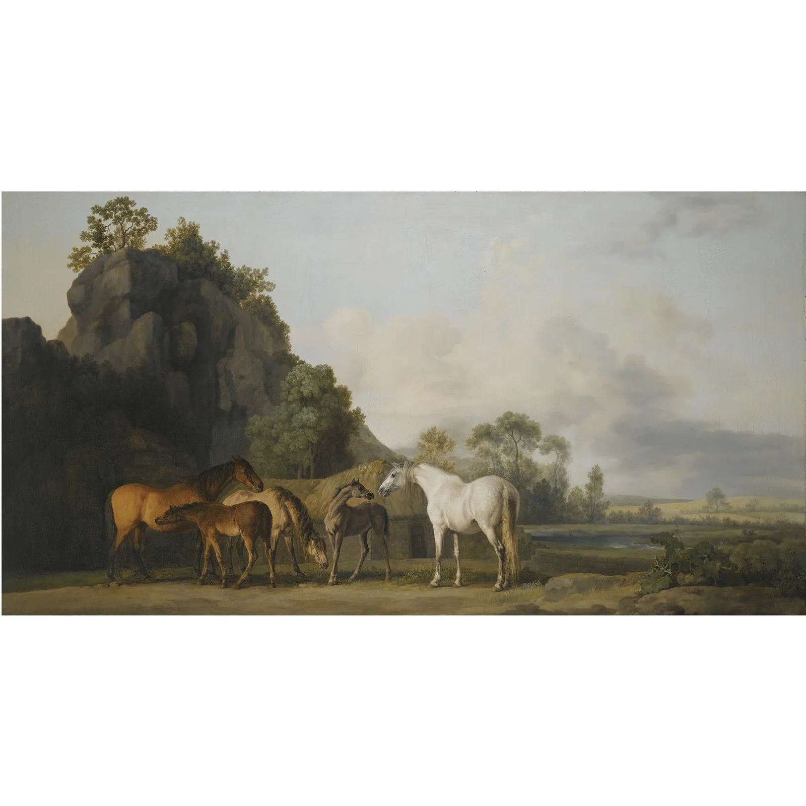 Brood Mares and Foals, George Stubbs