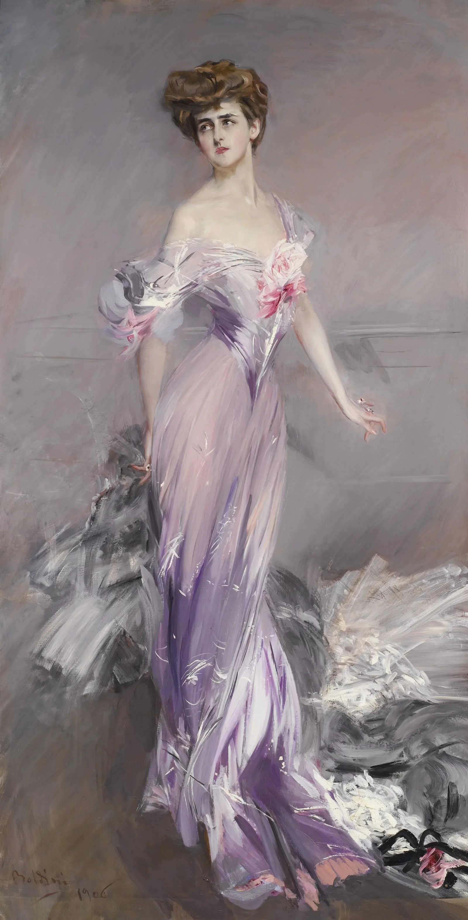 Portrait of Mrs. Howard-Johnston, Giovanni Boldini