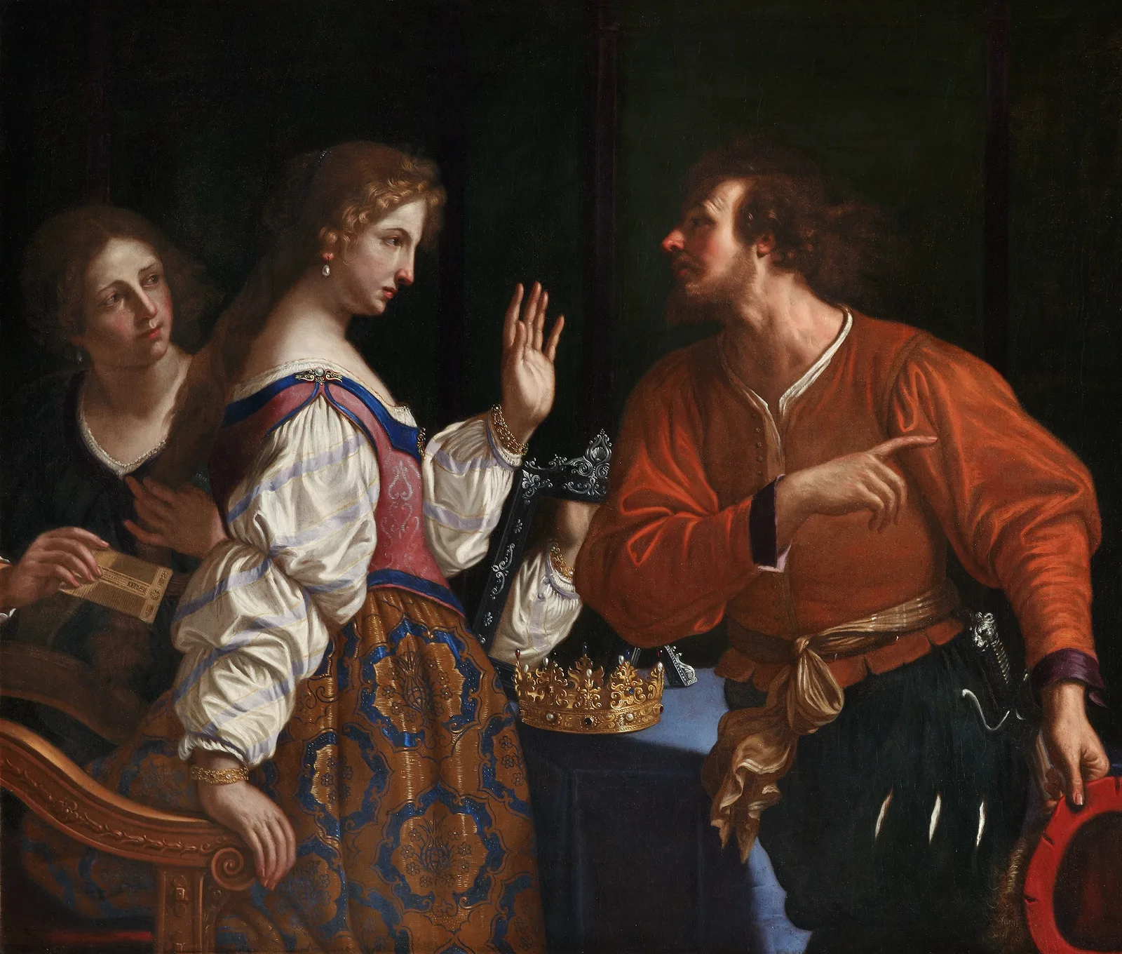 Semiramis called to arms, Guercino