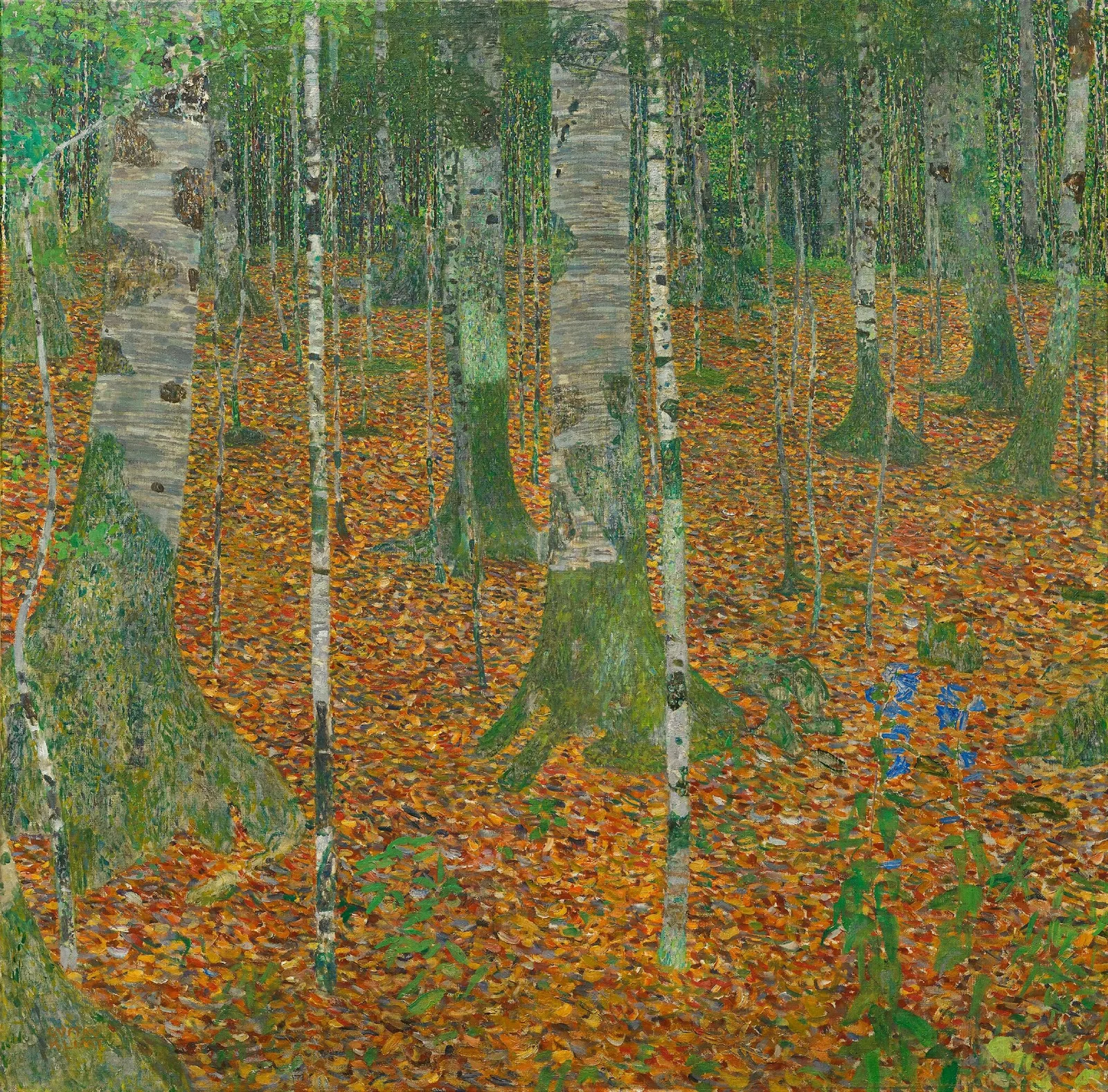 Birch Forest, Gustav Klimt