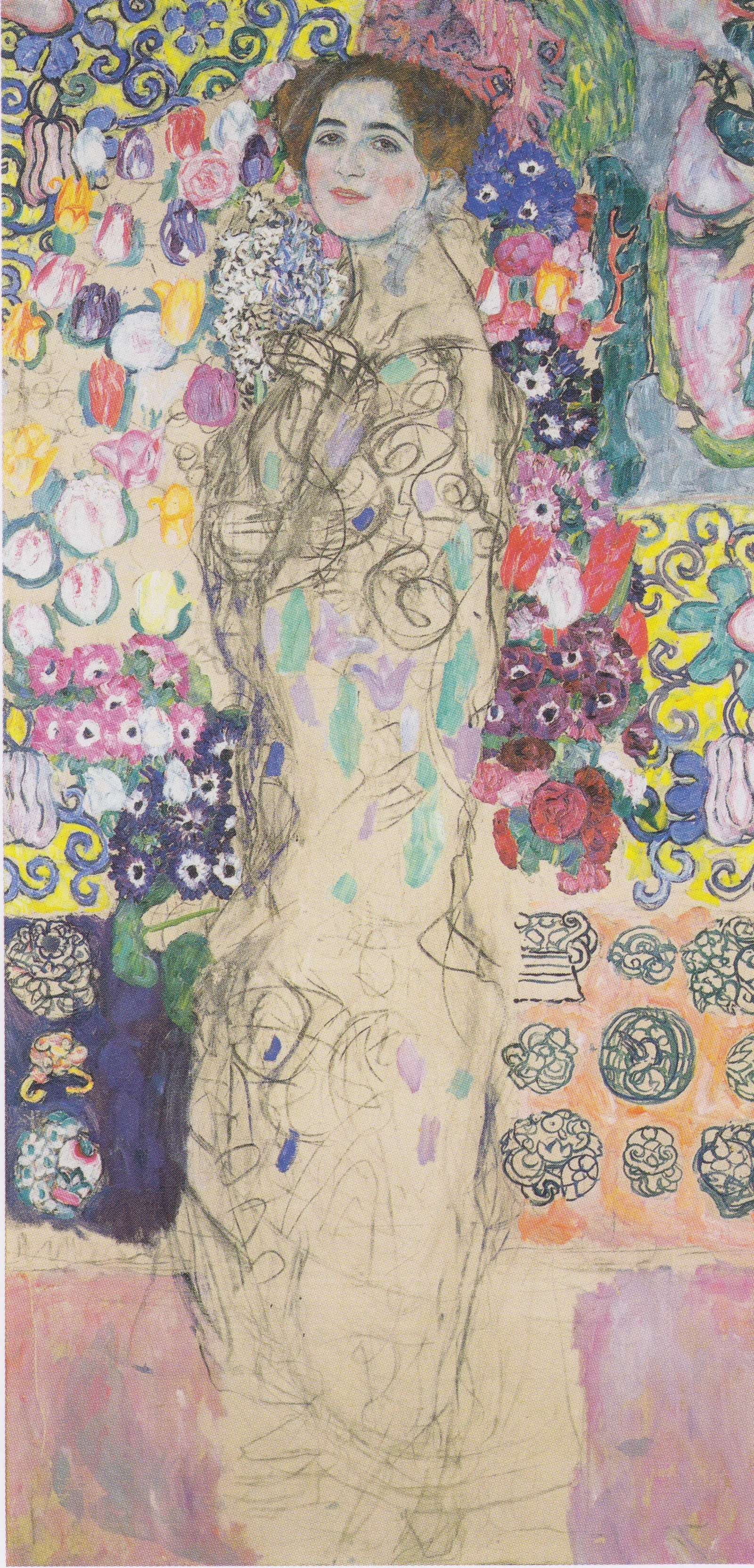 Frauenbildnis (Bildnis Ria Munk III), Gustav Klimt
