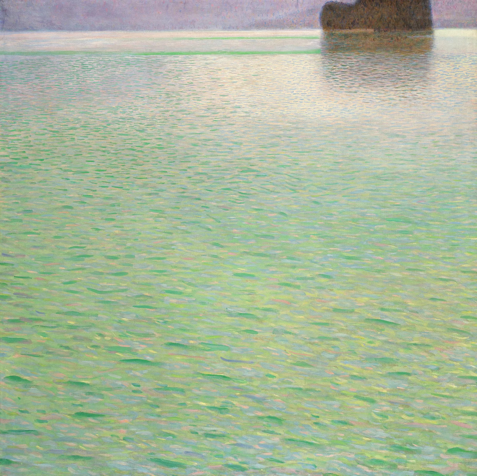 Insel im Attersee, Gustav Klimt