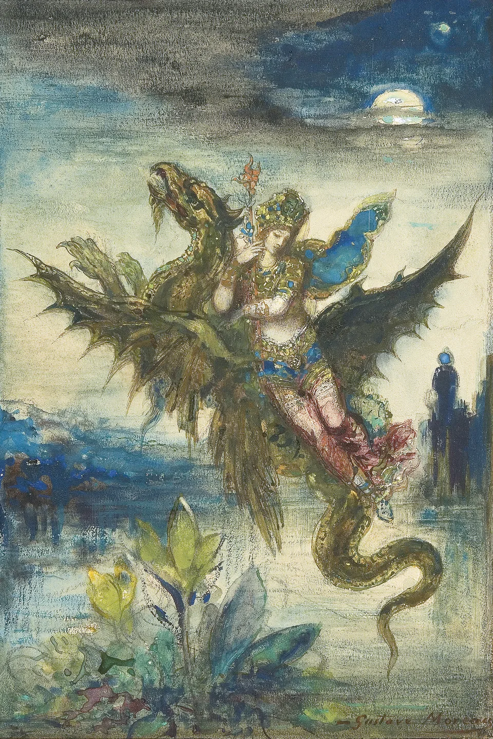 Rêve d'Orient (La Péri), Gustave Moreau