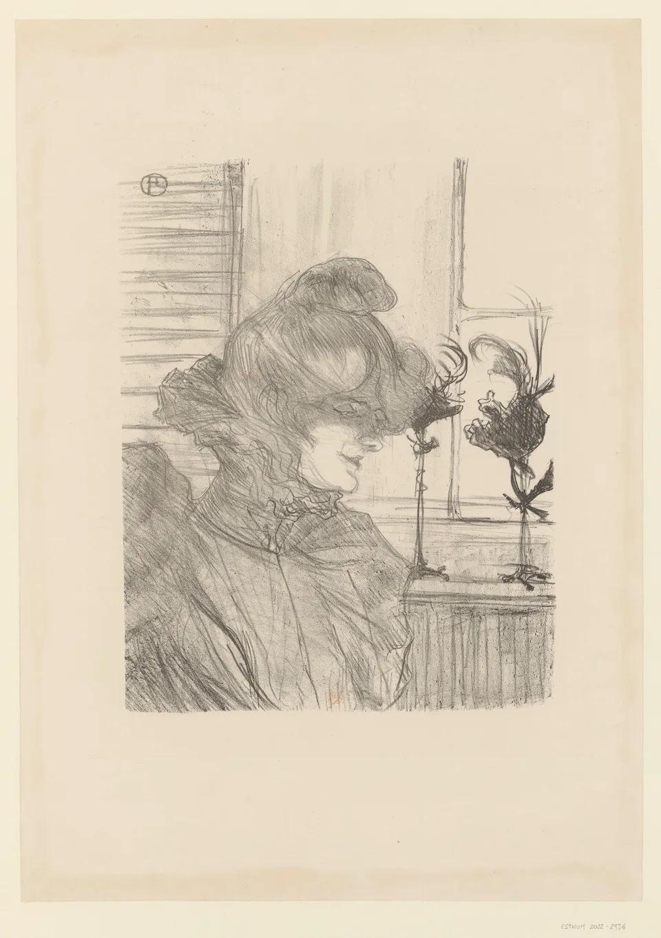 La Modiste, Mademoiselle Margouin, Henri de Toulouse-Lautrec