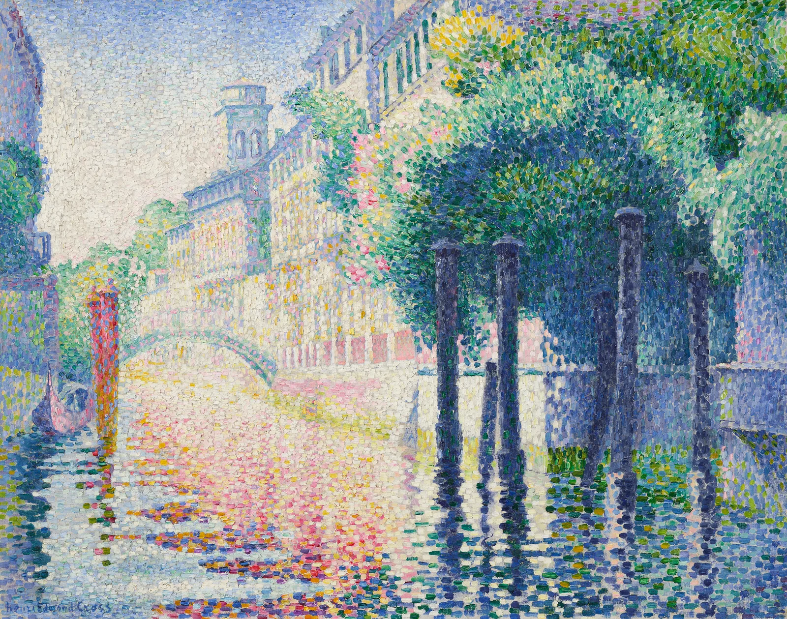 Rio San Trovaso, Venise, Henri-Edmond Cross