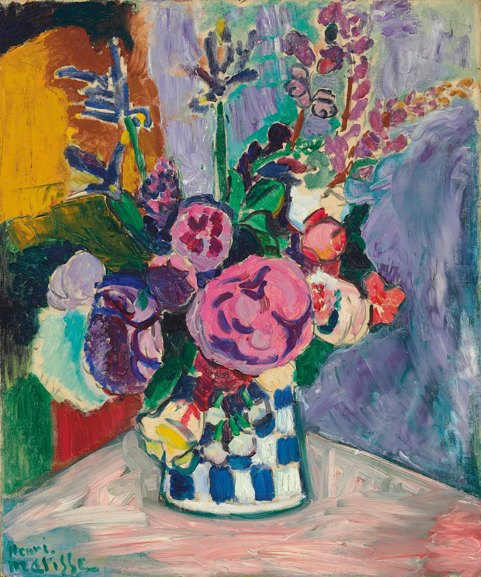Les pivoines, Henri Matisse