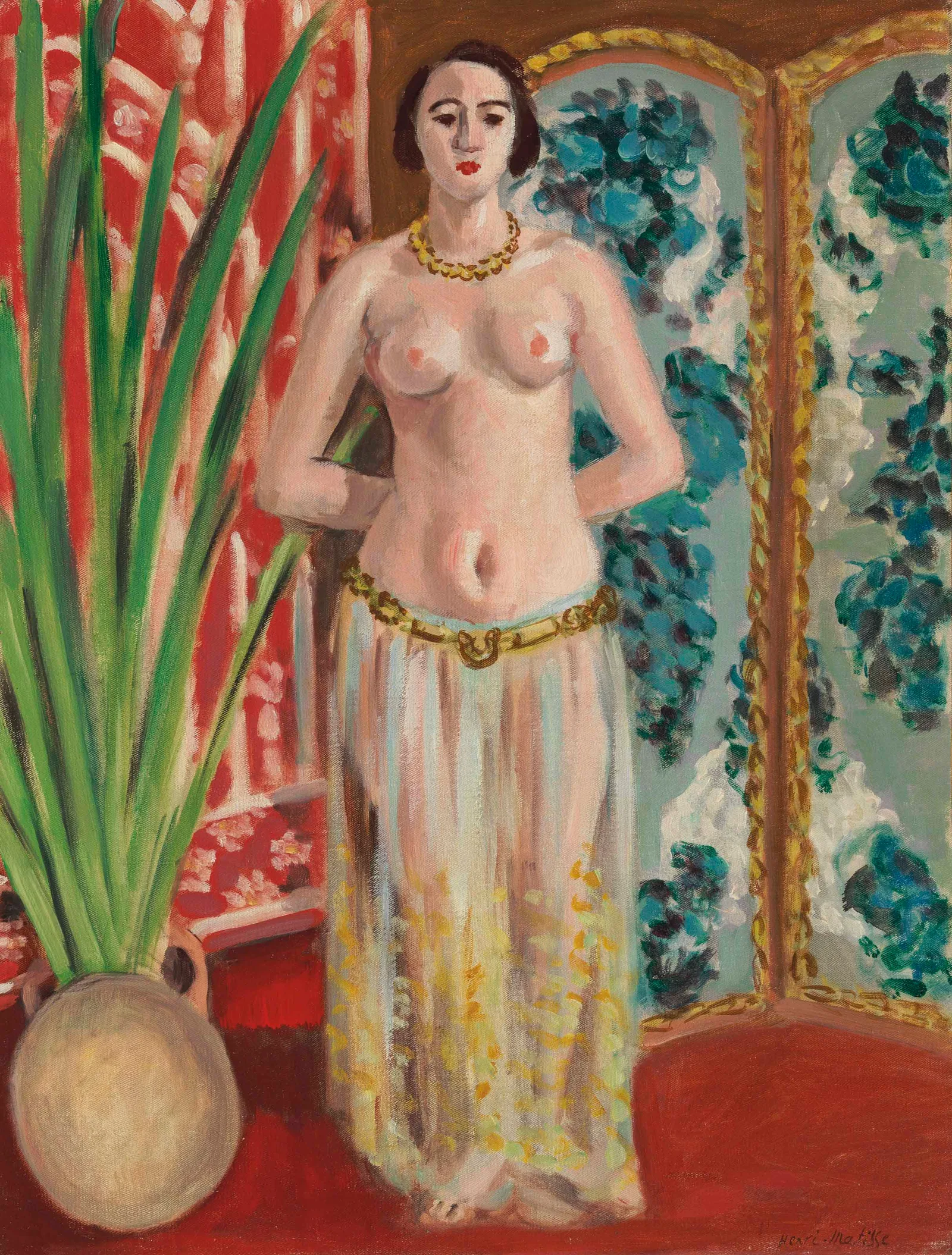 Odalisque, mains dans le dos, Henri Matisse