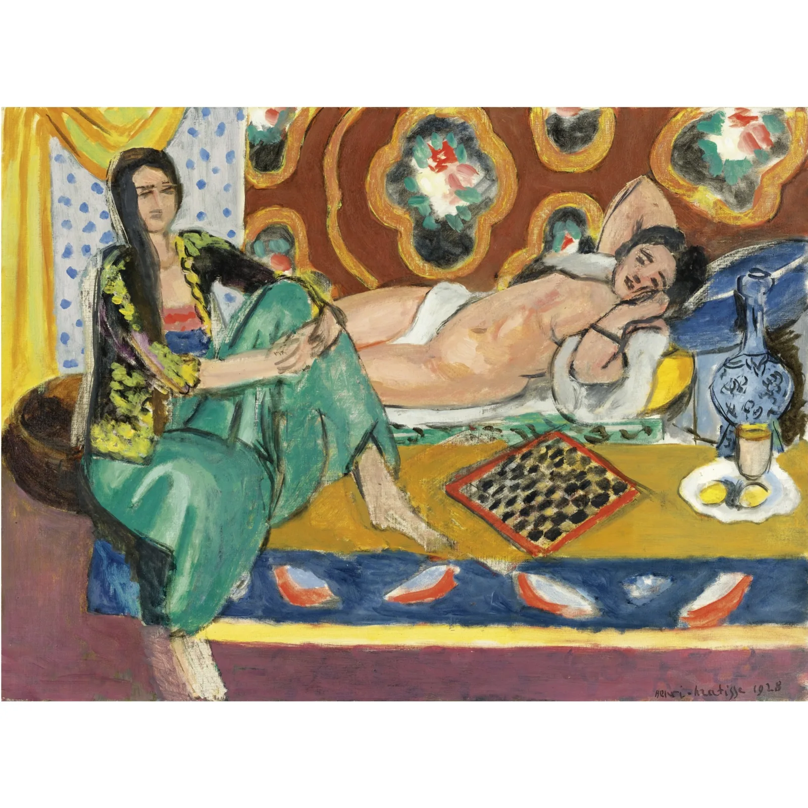 Odalisques jouant aux dames, Henri Matisse