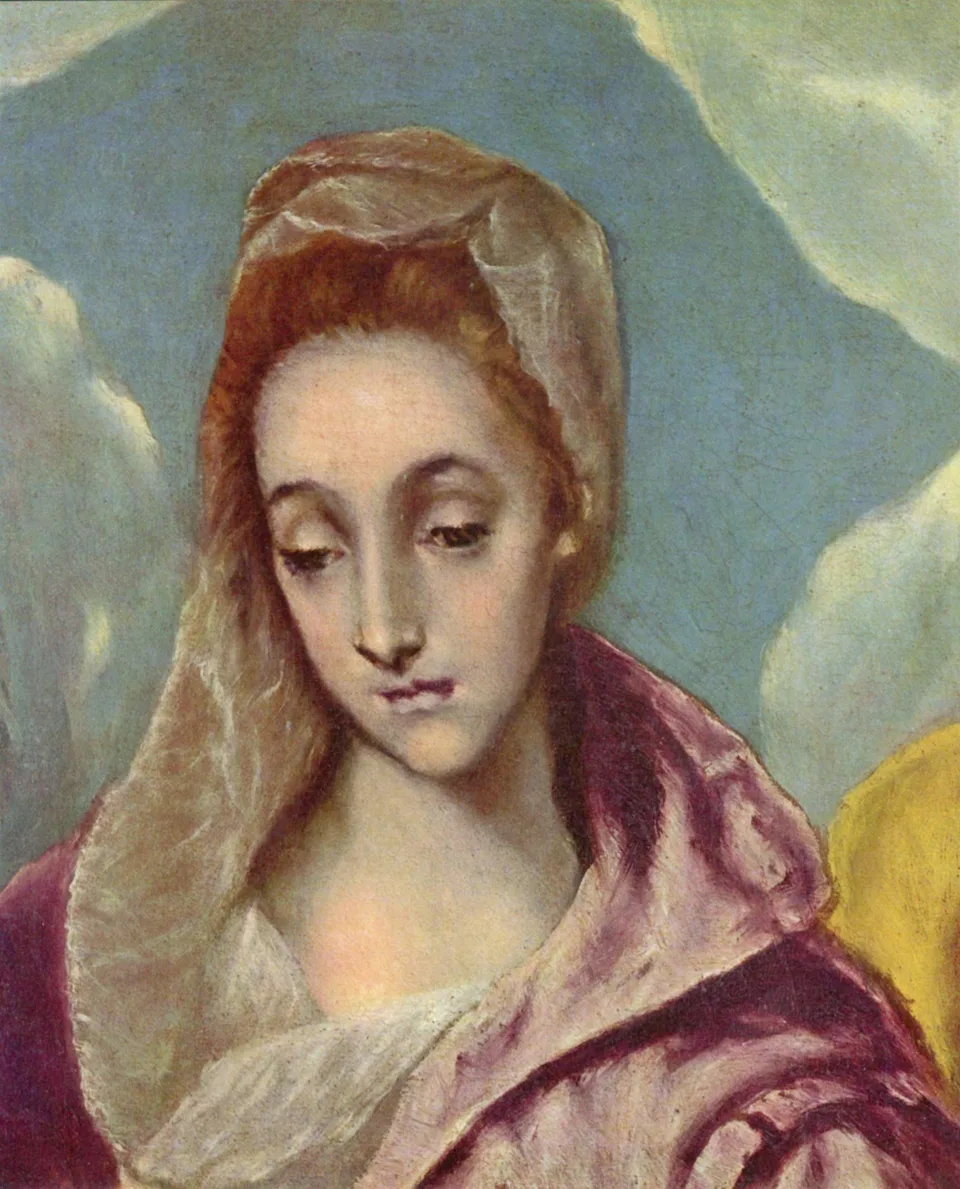 Holy Family with Saint Anne (detail), Workshop of El Greco