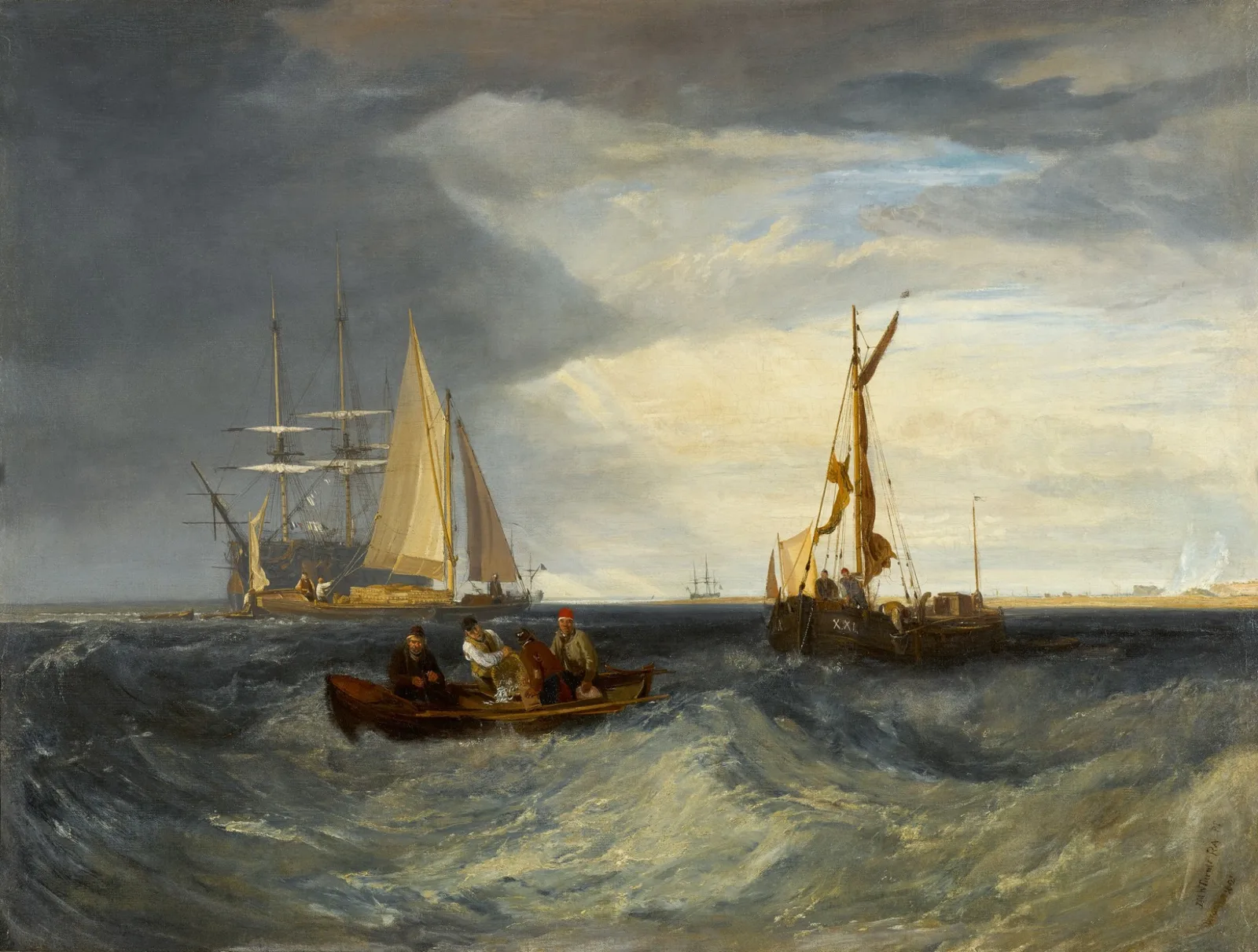 Purfleet and the Essex Shore as seen from Long Reach, J.M.W. Turner