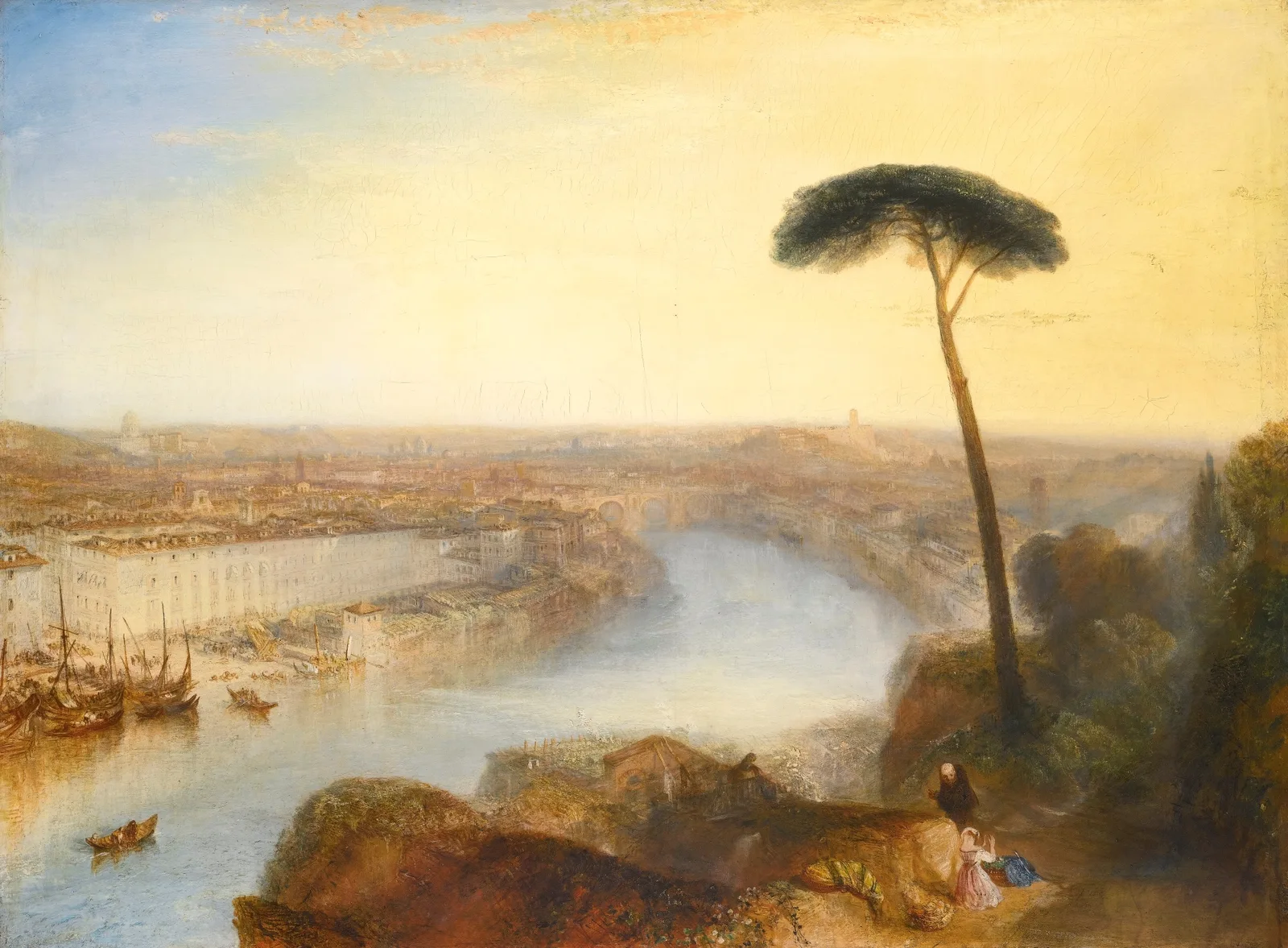 Rome, from Mount Aventine, J. M. W. Turner