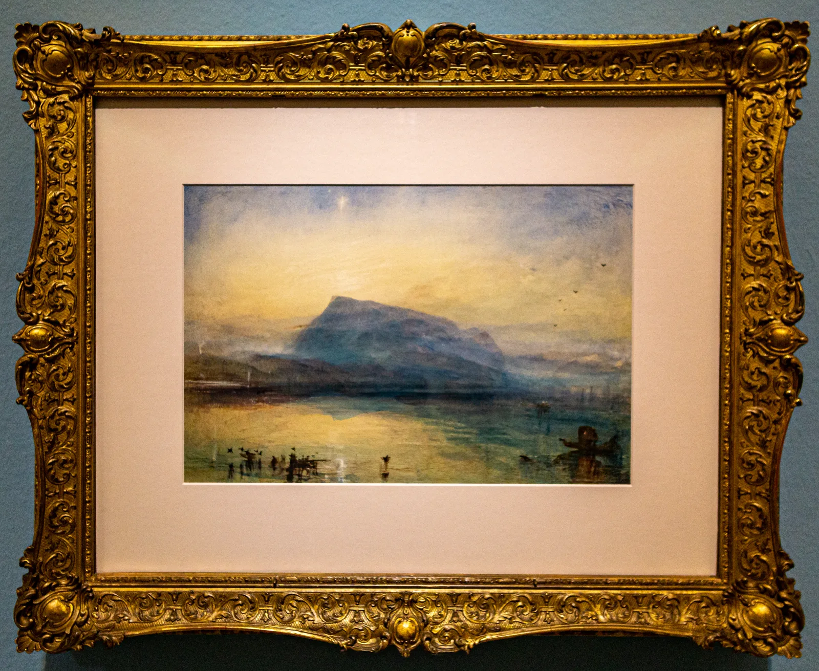 The Blue Rigi: Lake of Lucerne, Sunrise, J.M.W. Turner
