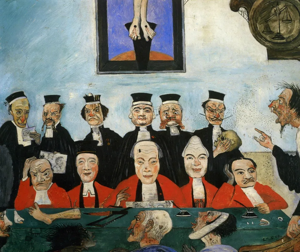 Les bons juges, James Ensor