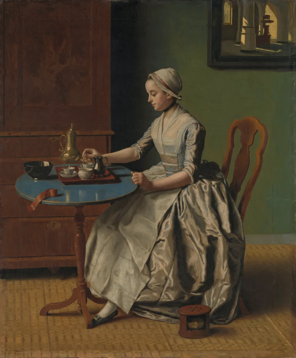 A Dutch Girl at Breakfast, Jean-Étienne Liotard