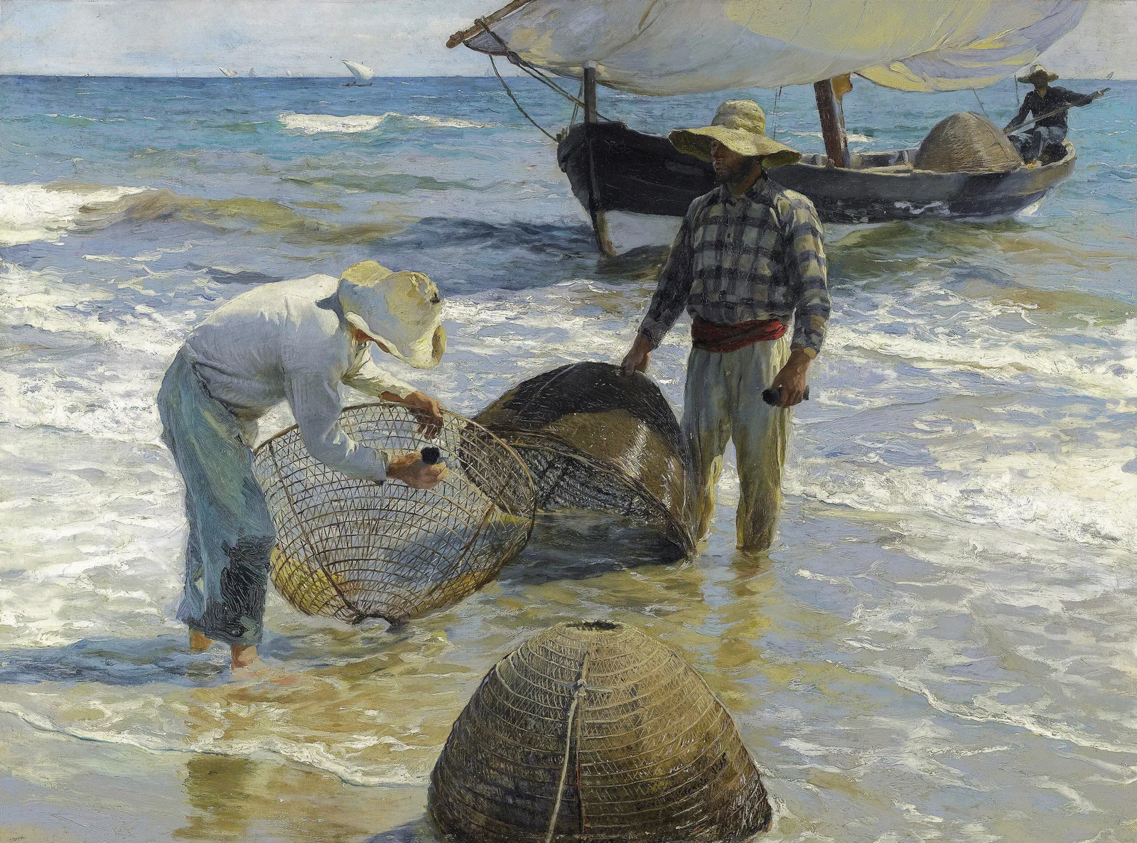 Pescadores valencianos (Valencian Fishermen), Joaquín Sorolla